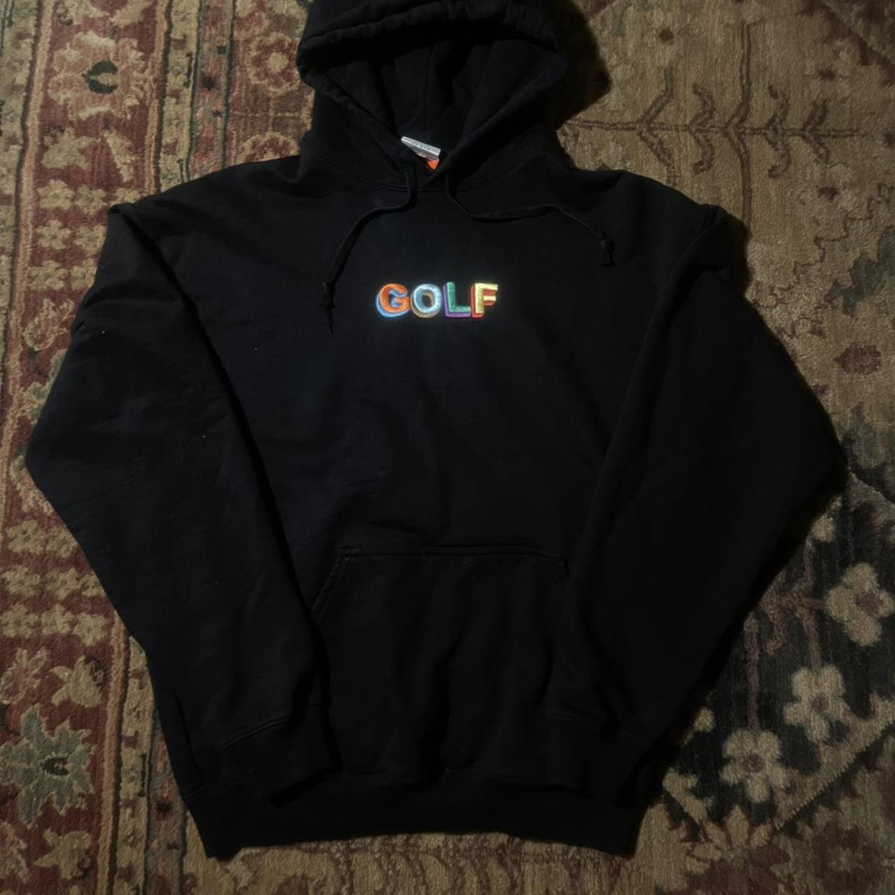 Golf Wang 2024 hoodie embroidery rainbow