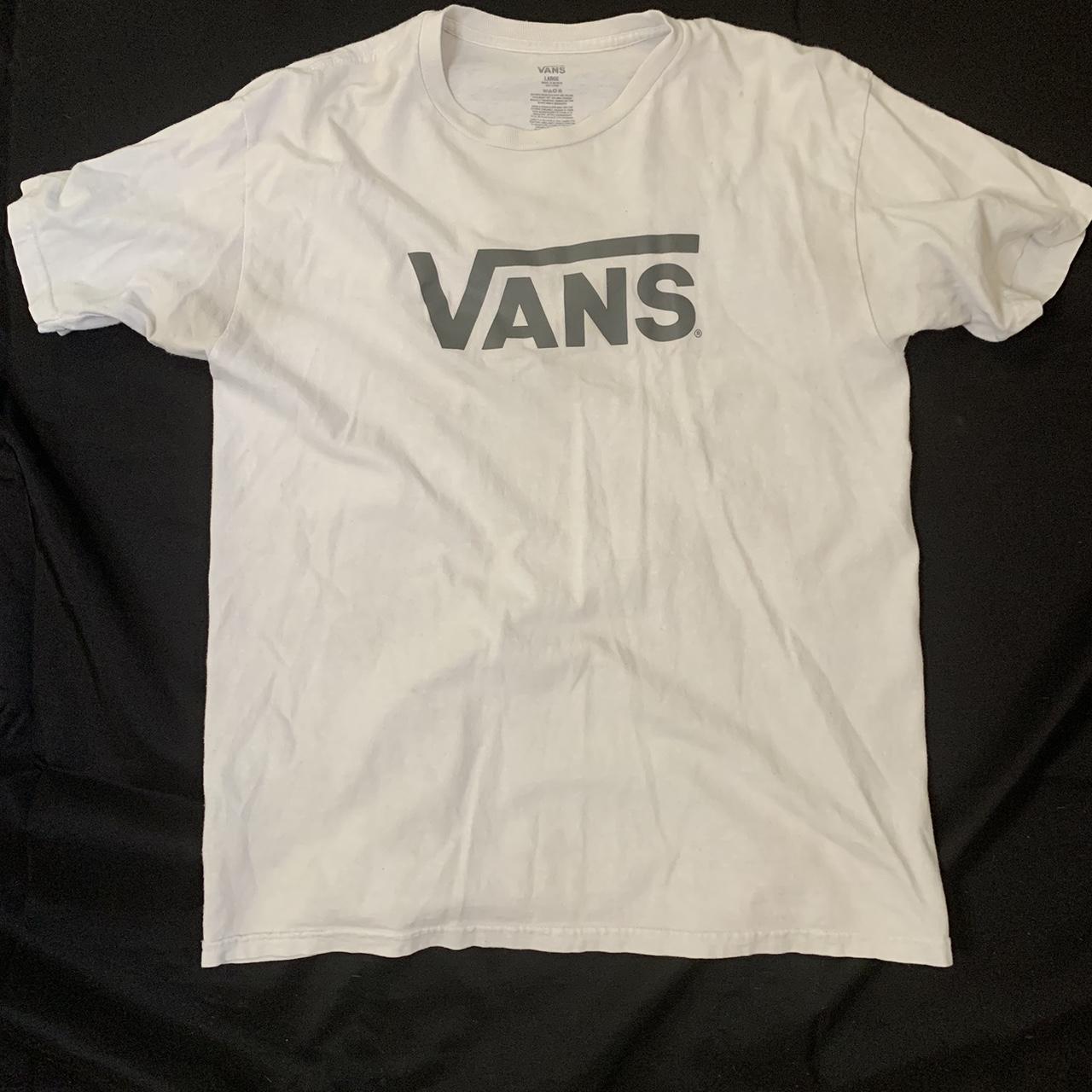 White vans shirt - Depop