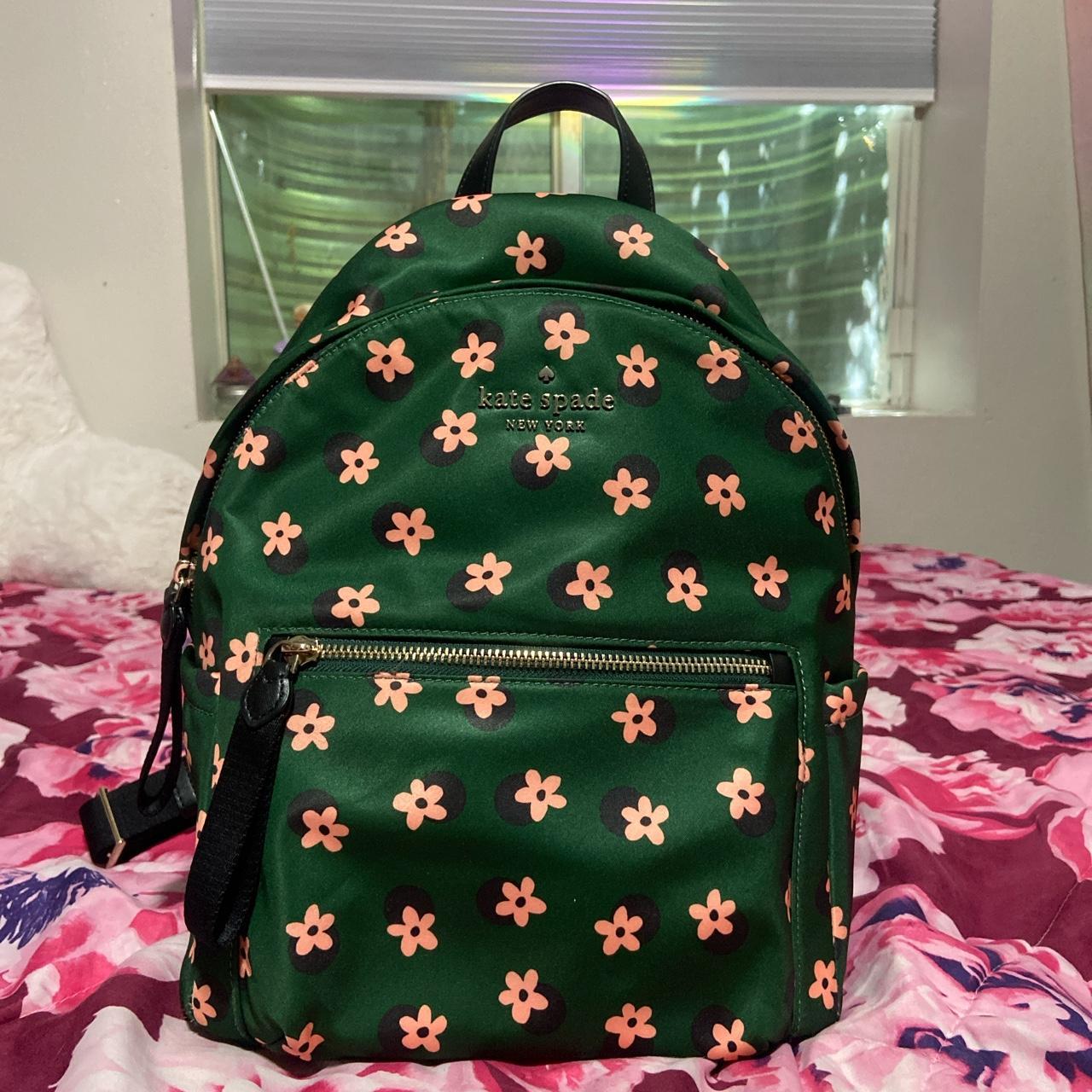 Kate spade 2024 backpack green