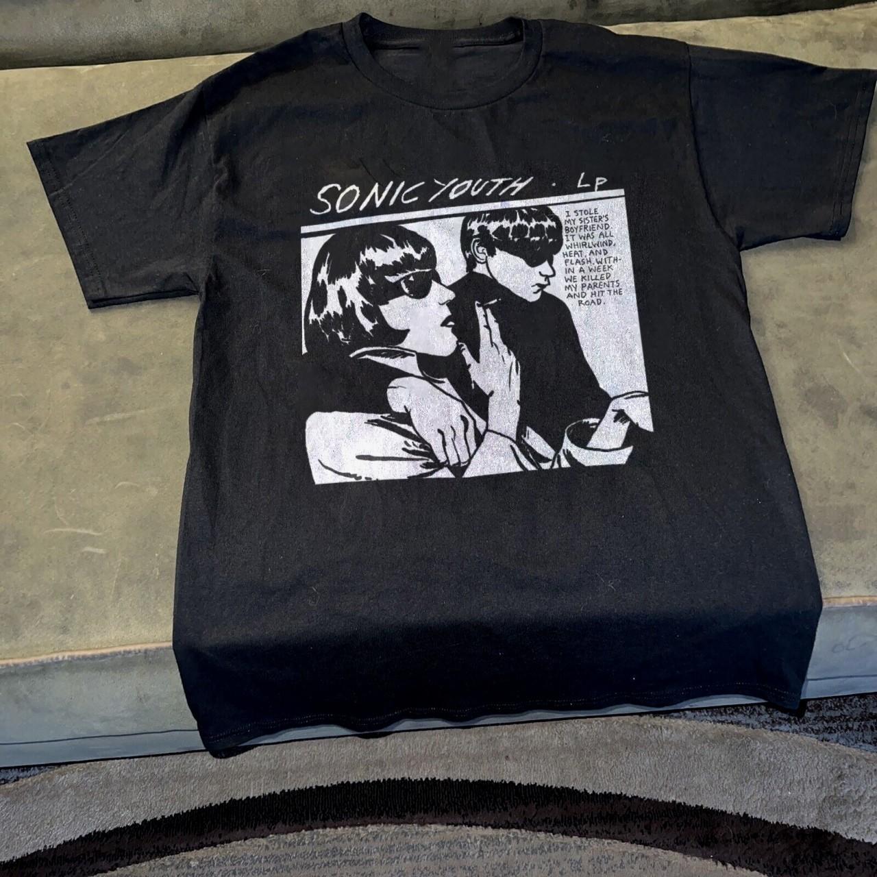 T-Shirt SONIC YOUTH LP Black shirt Unisex , Gildan...