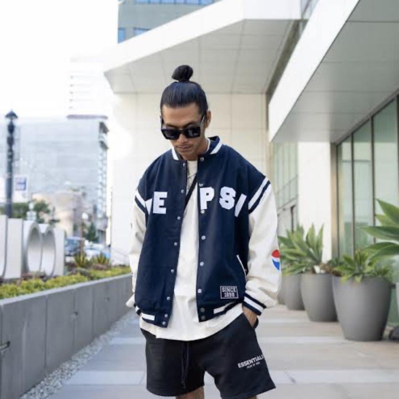 Pepsi letterman jacket best sale