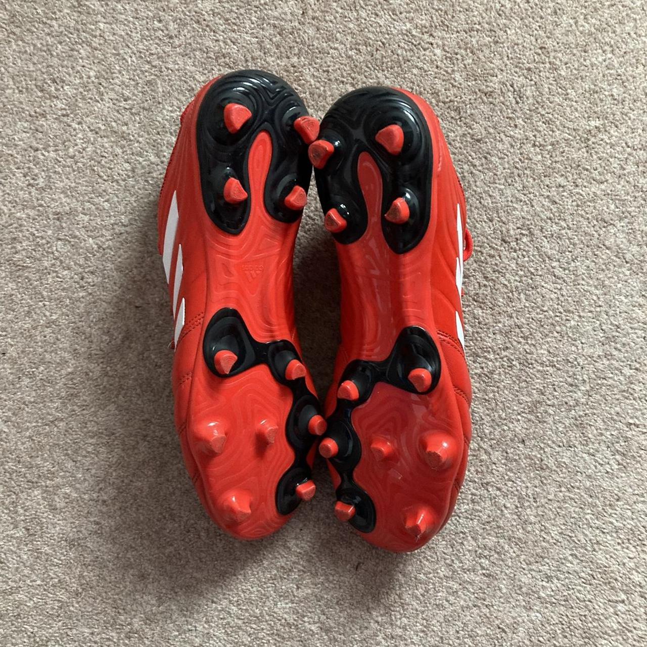 Adidas copa football boots in red/black Excellent... - Depop