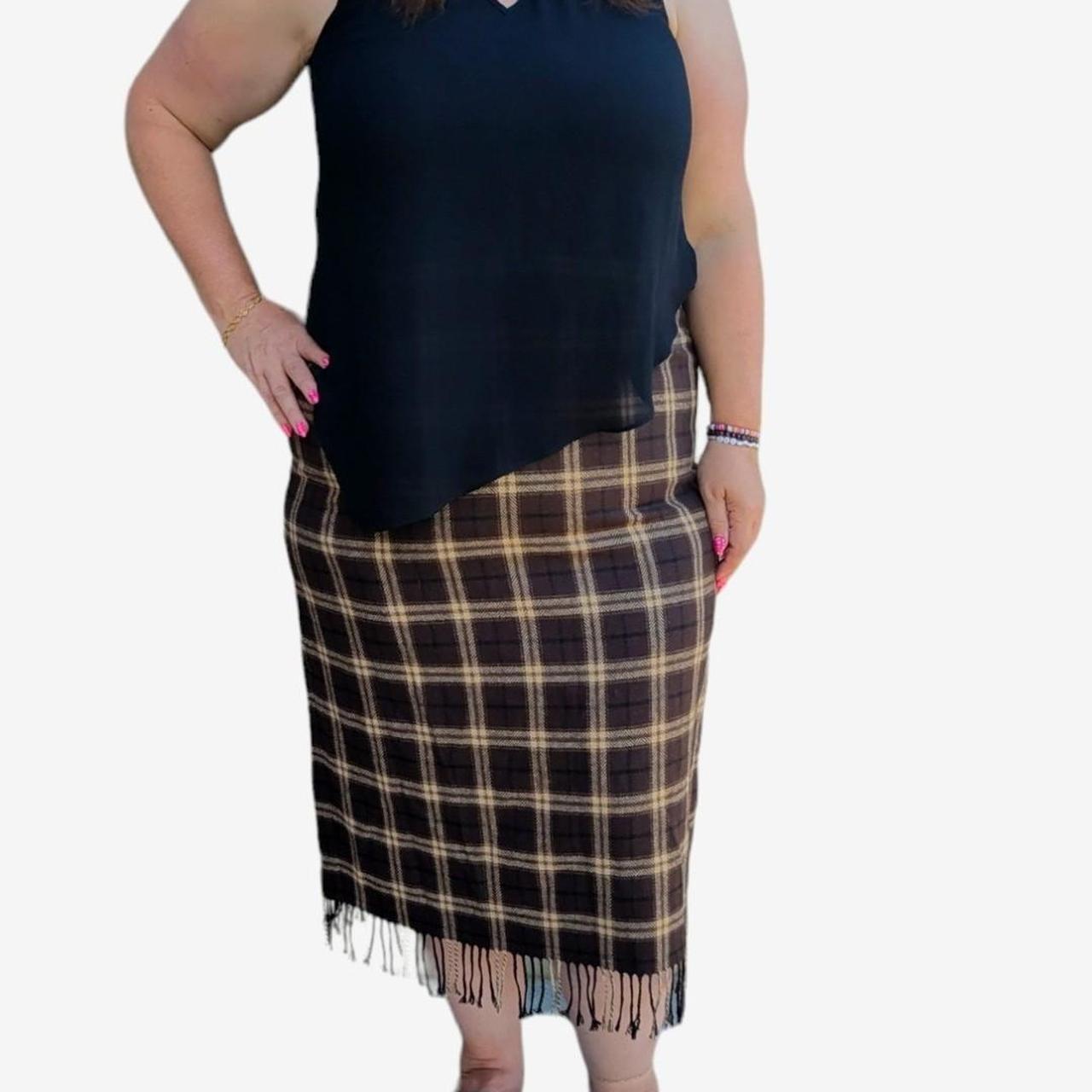 Tartan skirt size top 20