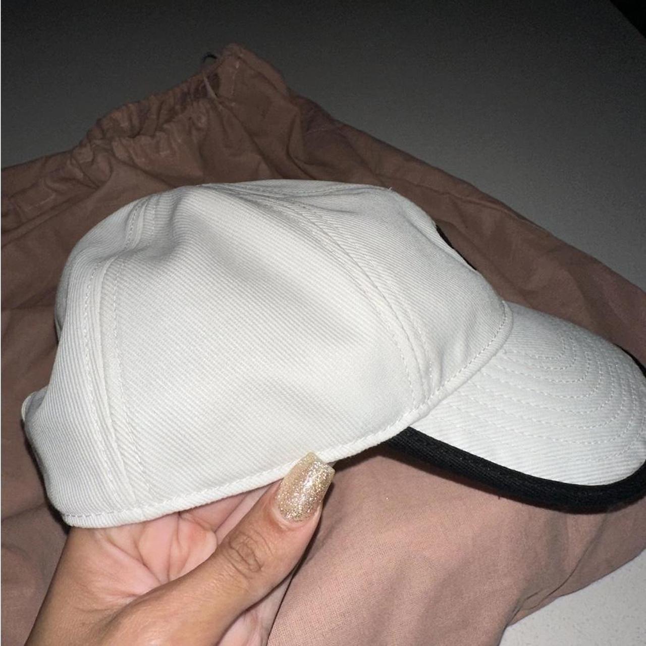 Miu Miu Women's Caps - White – Authentic miu miu … - image 2