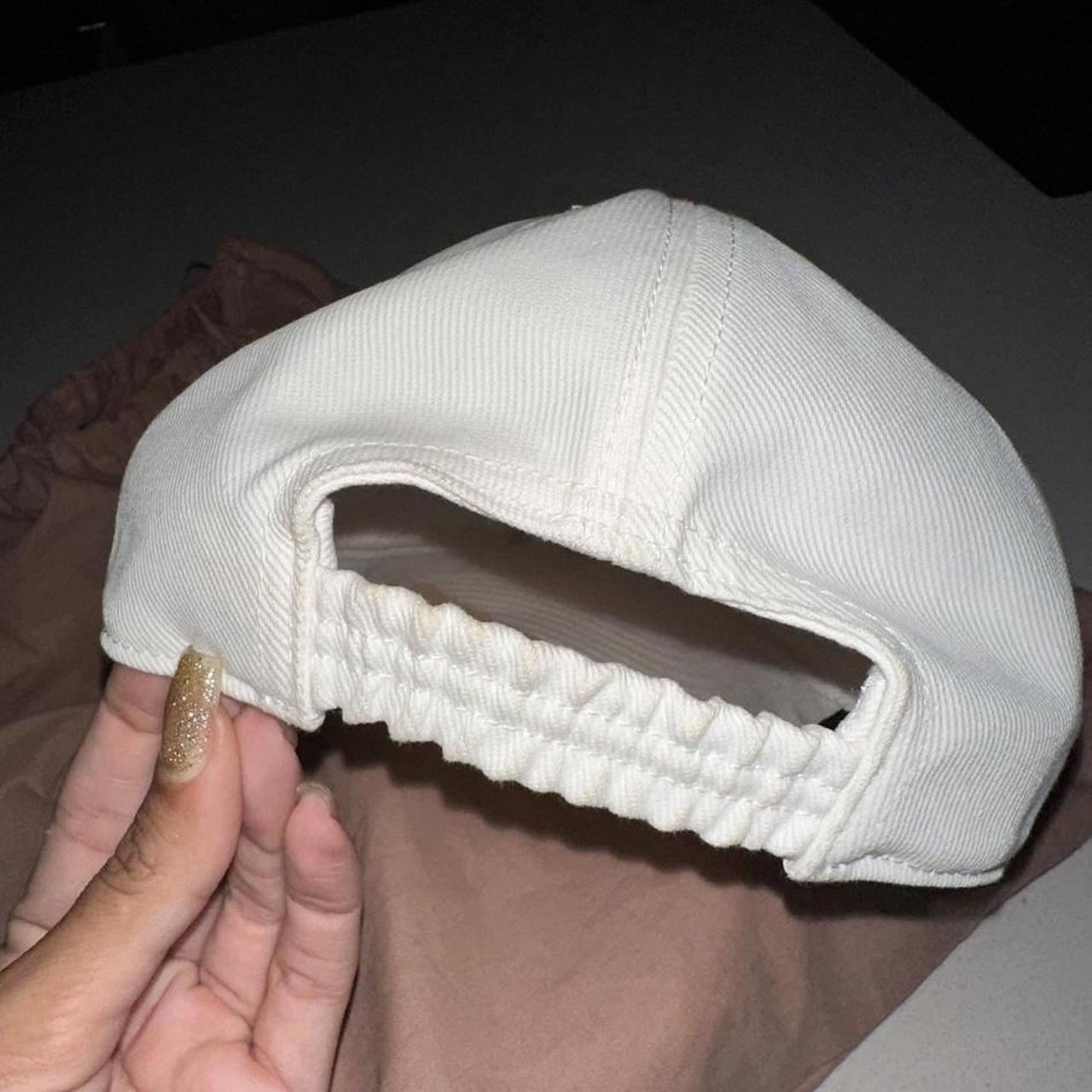 Miu Miu Women's Caps - White – Authentic miu miu … - image 5