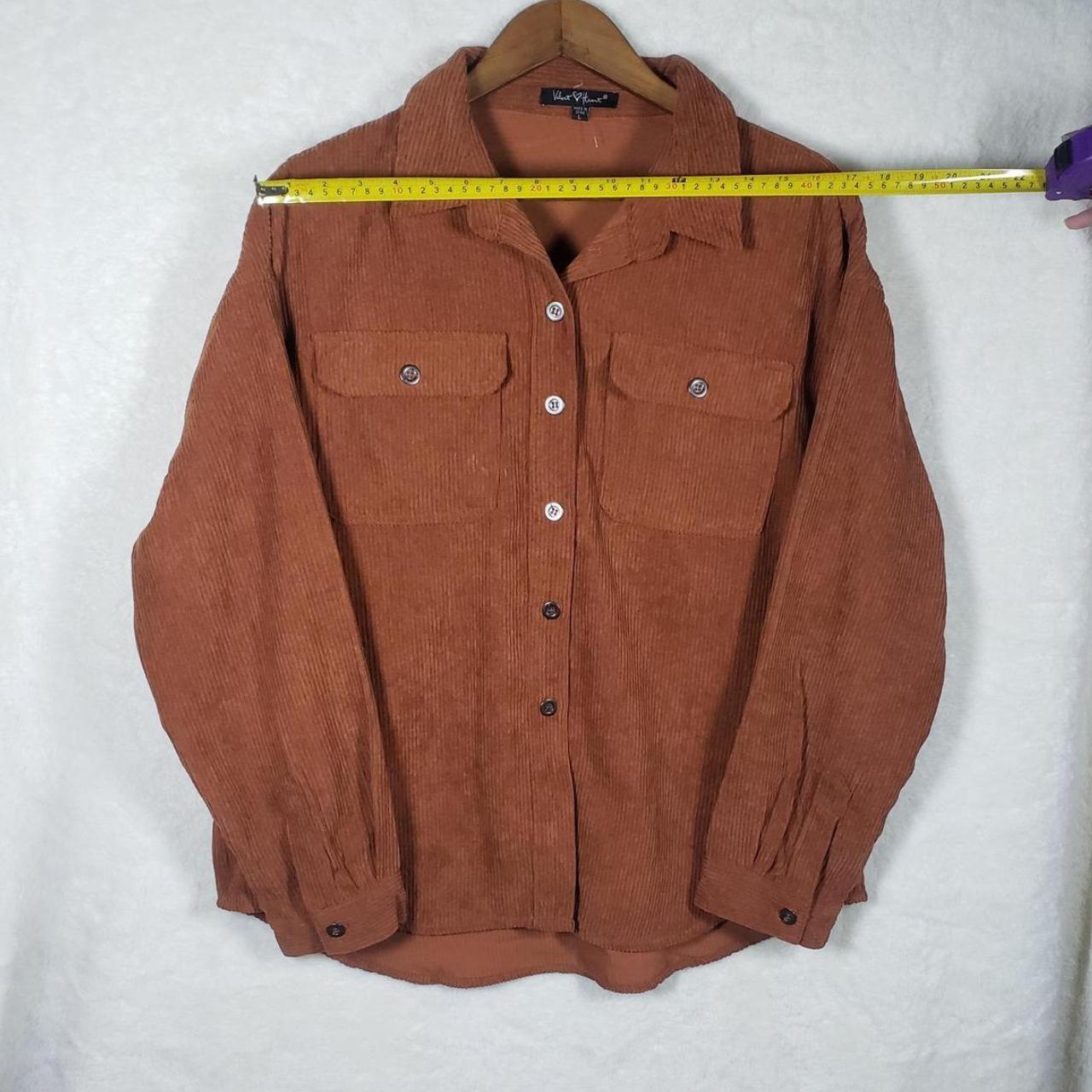 Source Unknown Women's Corduroy Jacket - Brown/Or… - image 6