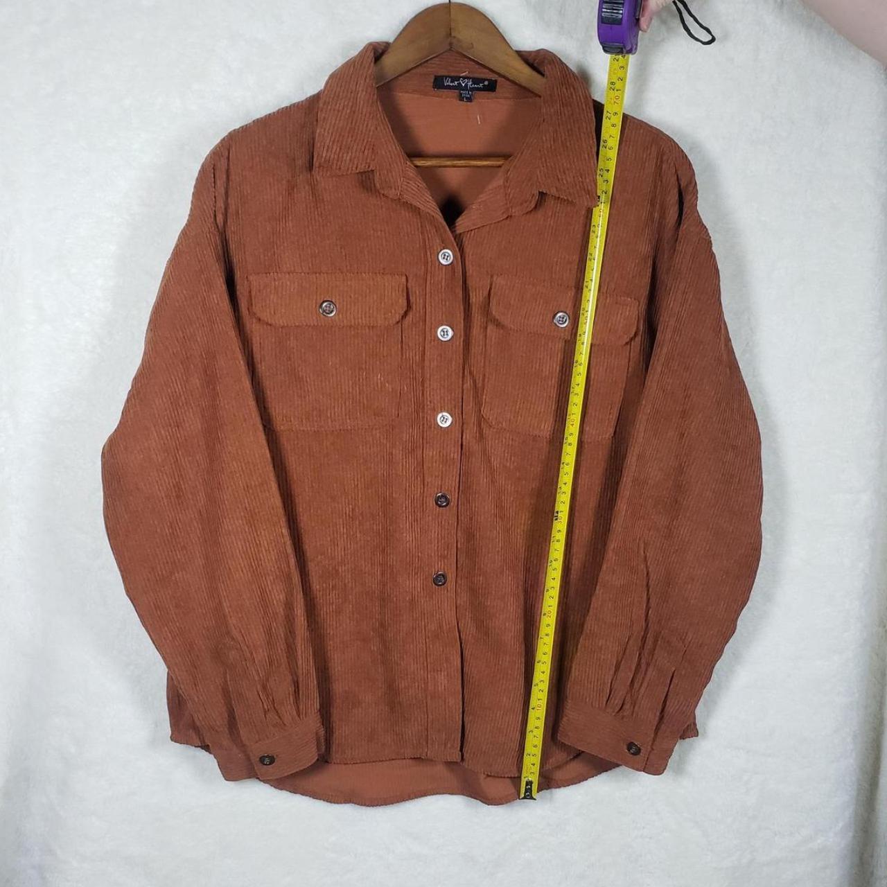 Source Unknown Women's Corduroy Jacket - Brown/Or… - image 7