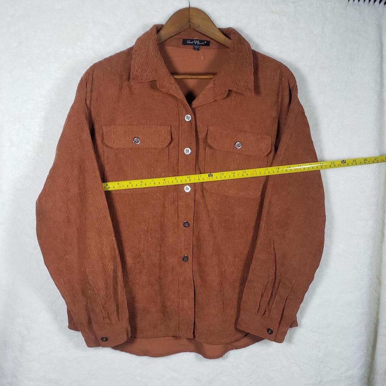 Source Unknown Women's Corduroy Jacket - Brown/Or… - image 8