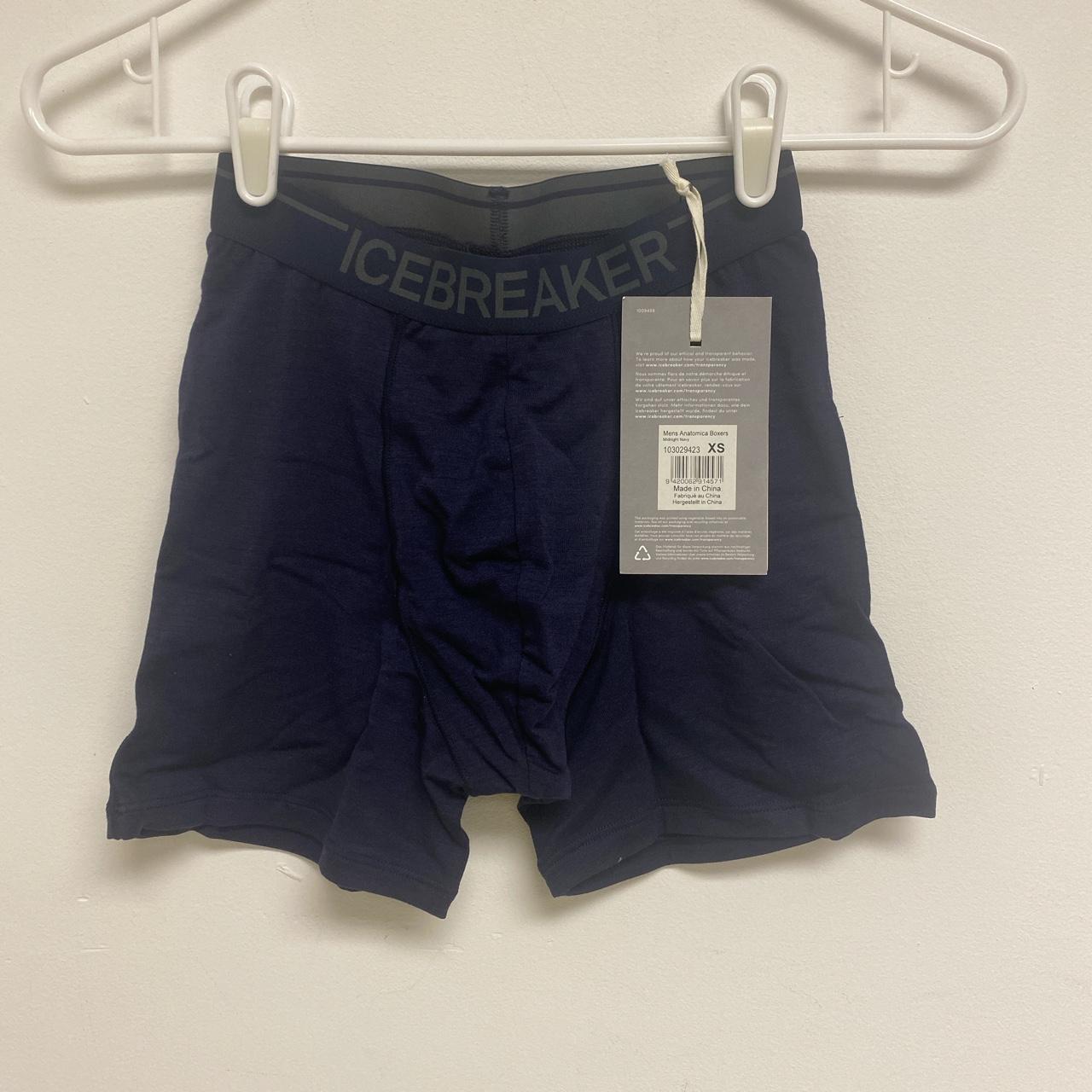 Icebreaker Merino underwear Men’s anatomical boxers... Depop