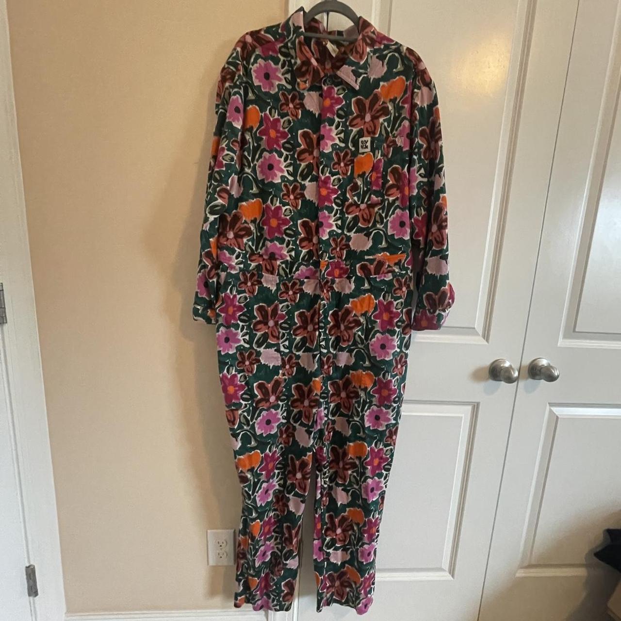 Lucy and Yak Carmen Jumpsuit, Wilderly, XL Limited... - Depop
