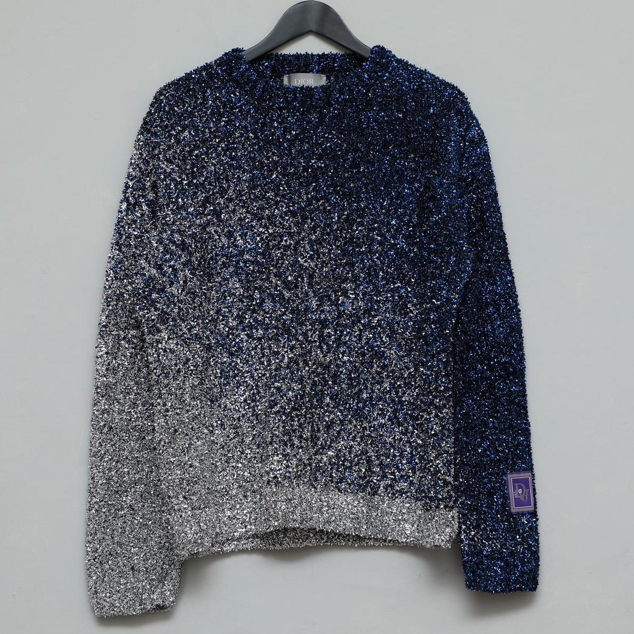 Dior ERL Tinsel Gradient Jumper Tinsel jacquard | Depop