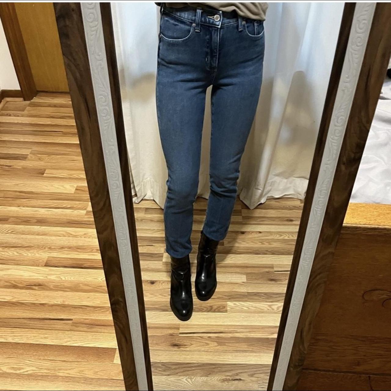 Banana Republic High Rise Slim Jeans. Size 26 And - Depop