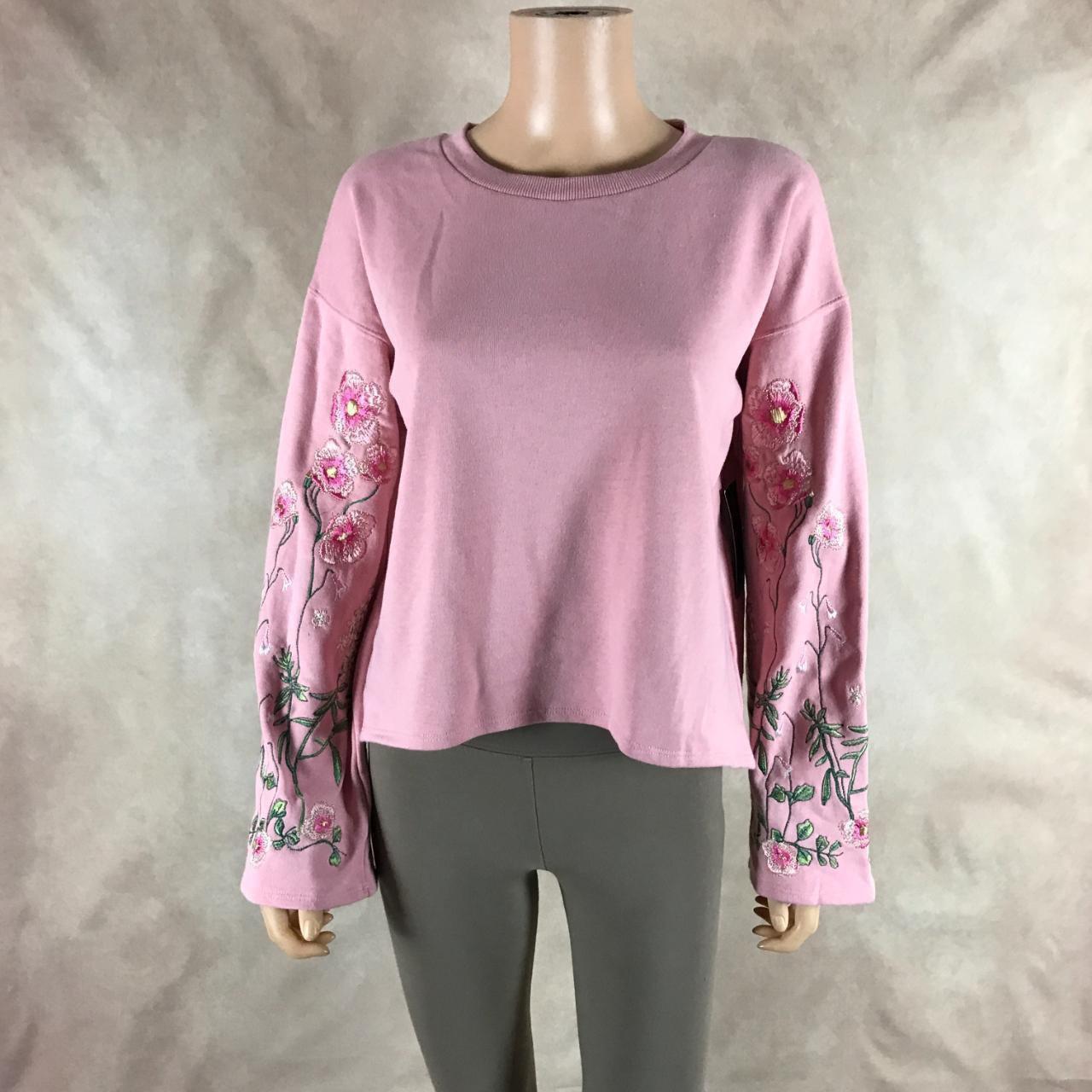 Rose hotsell embroidered jumper