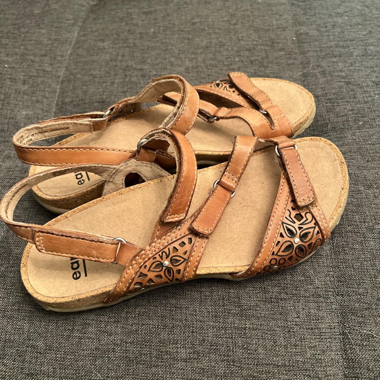 Uggs Australia Mila Strappy Flat Sandal Womens Chestnut Brown Suede Sz 8.5  box | eBay