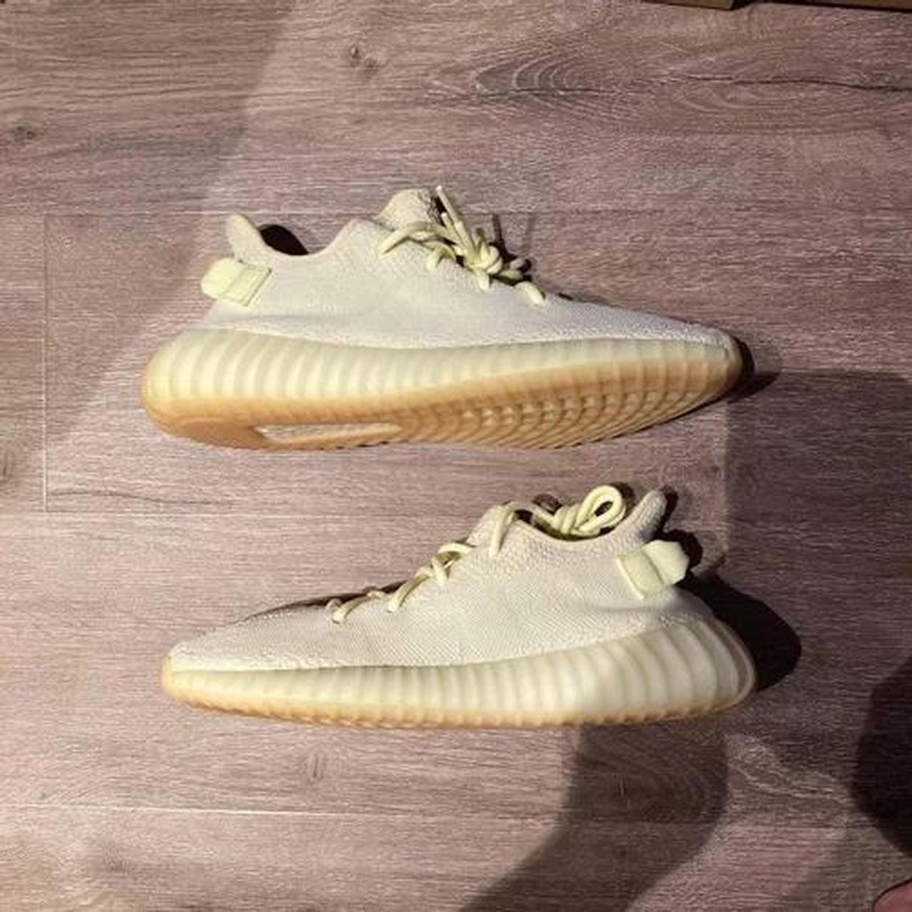 Yeezy Butter 350 Worn a Few Times - Depop