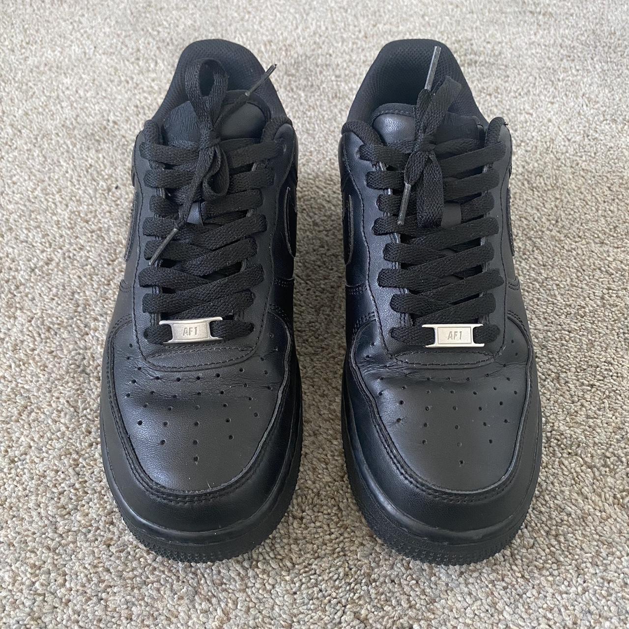 Air Force 1 'Black Skeleton' • replacement box 📦 - Depop