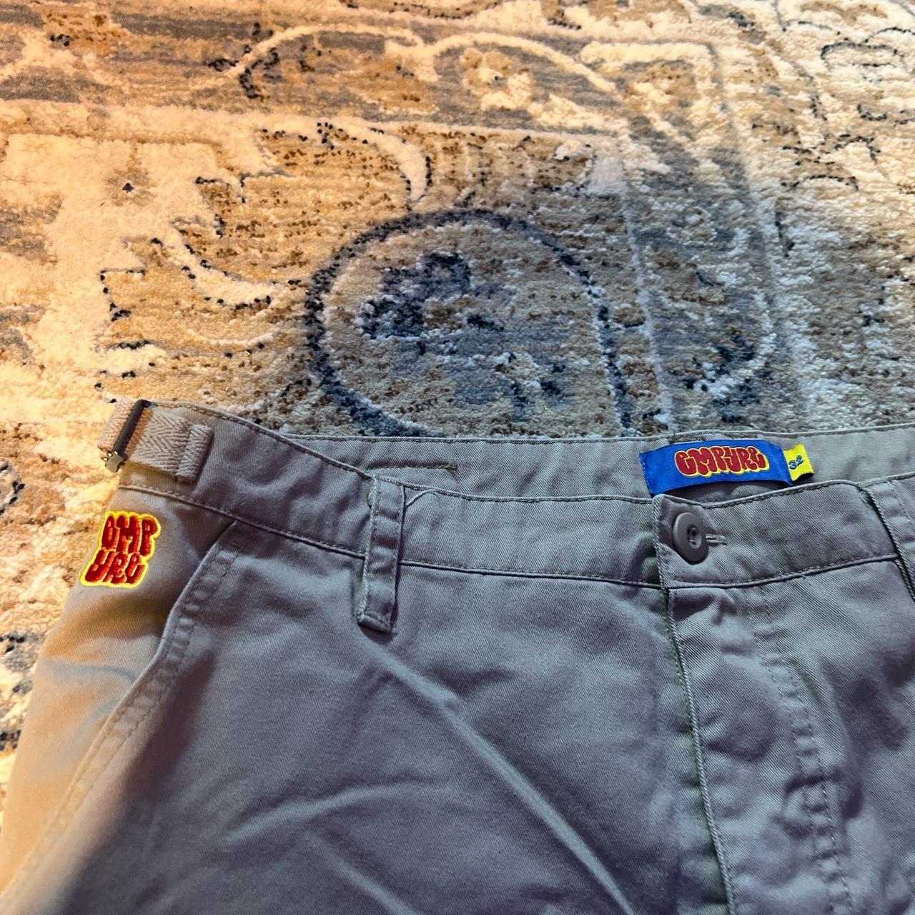 Empyre Loose Fit Khaki Cargo Skate Pants Size 32 Depop