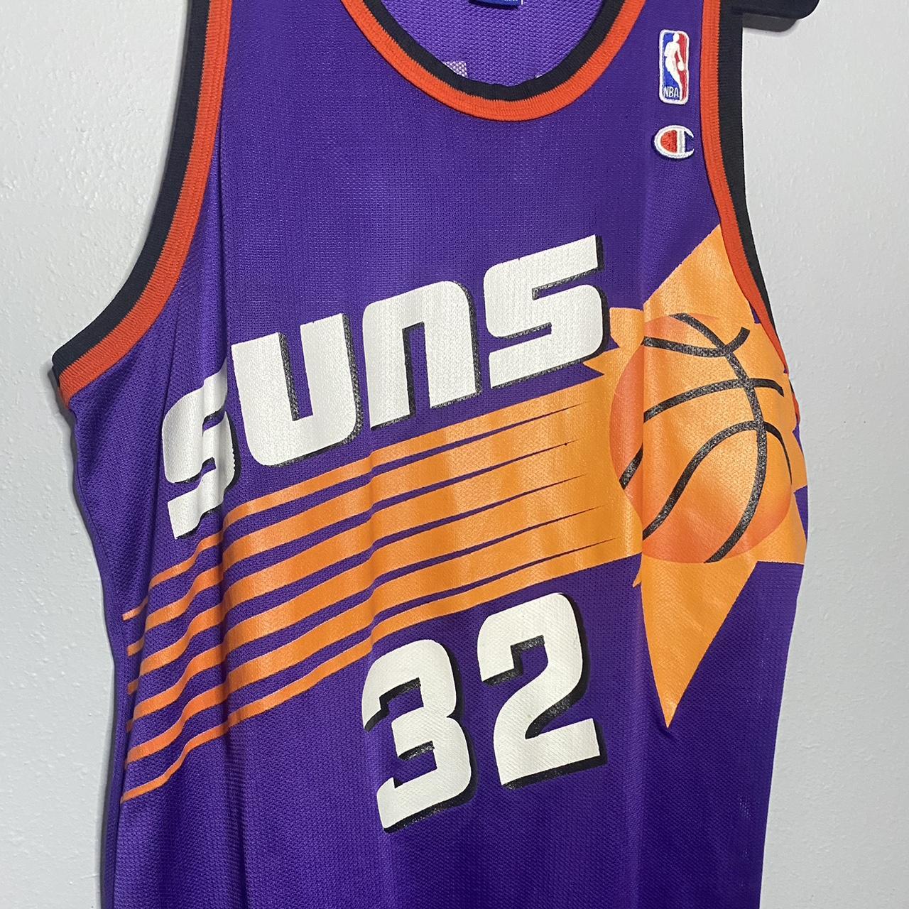 VINTAGE 90s Champion NBA Phoenix Suns Jason Kidd - Depop