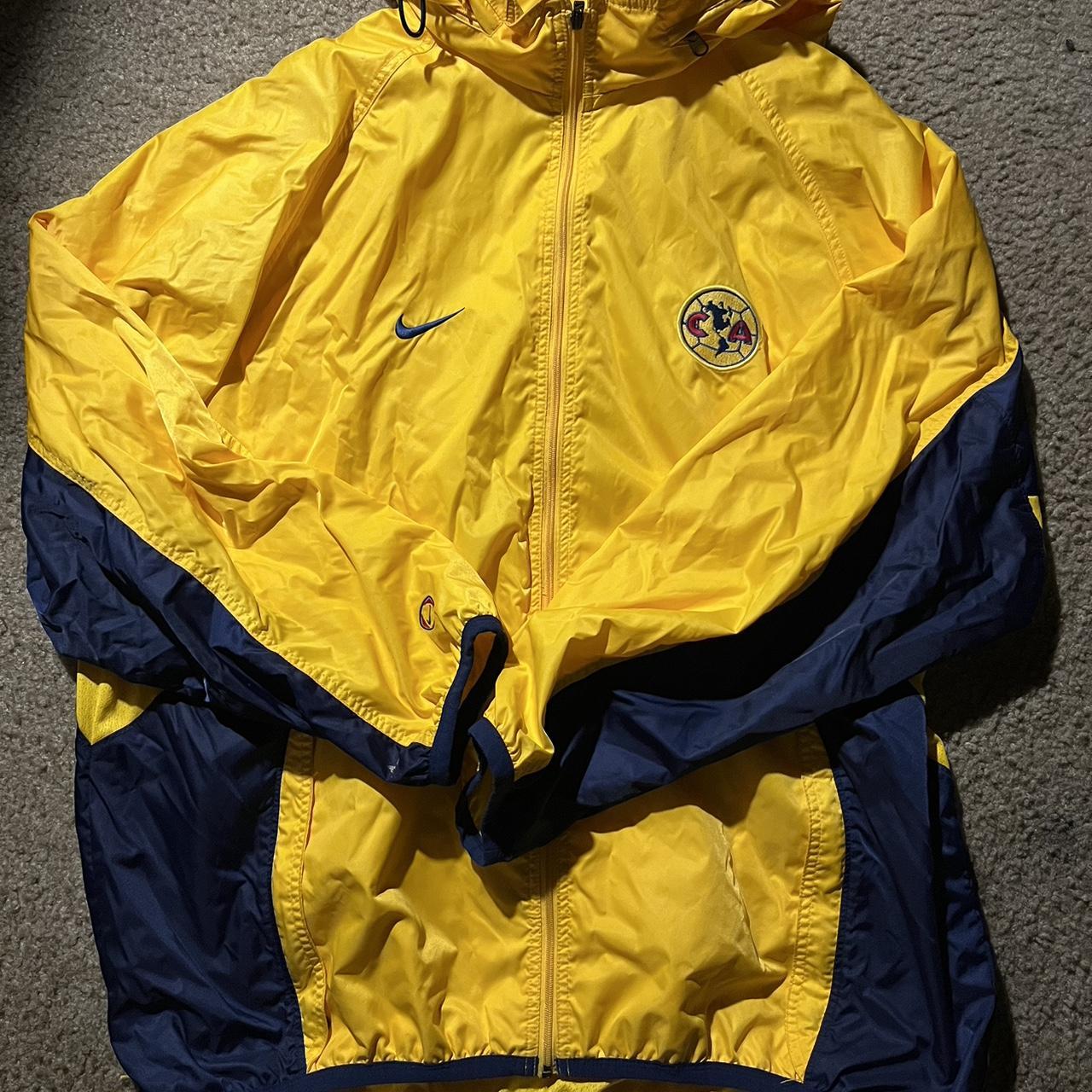 Yellow and blue CLUB AMERICA football jacket⚽️ Says... - Depop