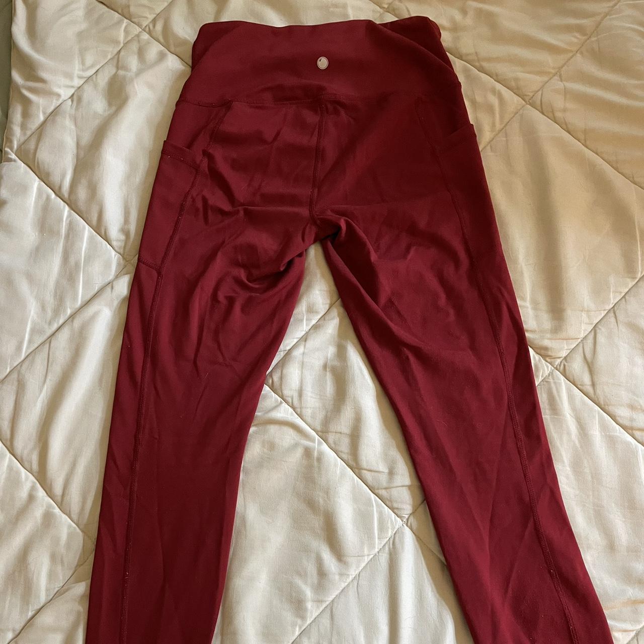 Yogalicious red leggings size small - Depop