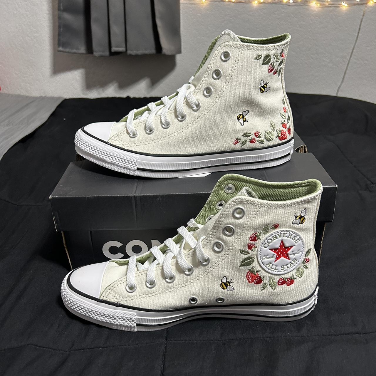 Berries and bees converse. Exclusive chucks from... Depop