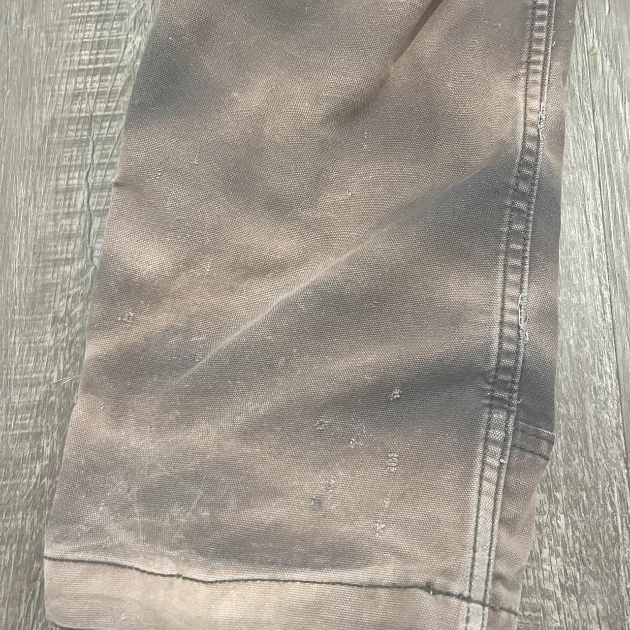 Grey faded Carhartt pants 32x32 Good condition Small... - Depop
