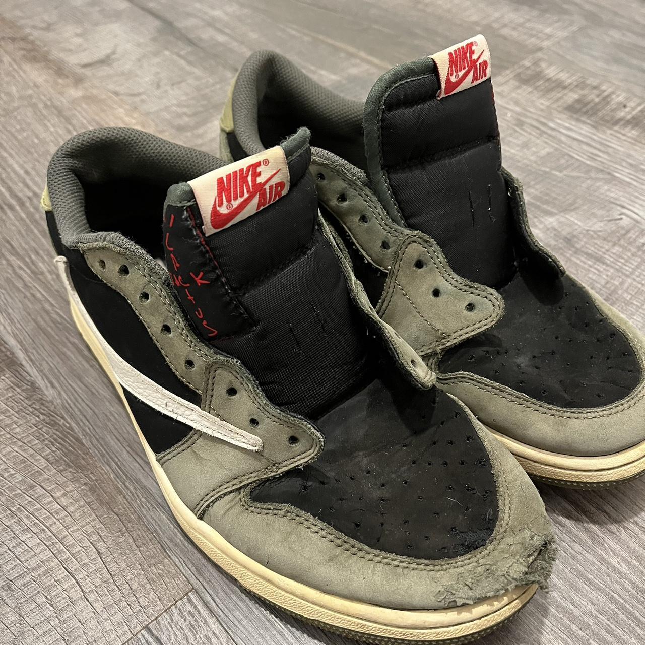 travis scott olive green