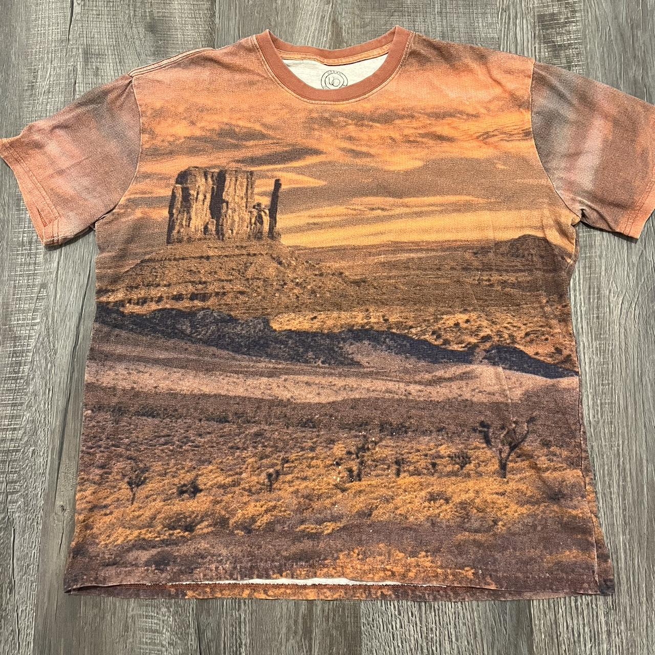 Desert AOP shirt Size medium Good condition Cotton... - Depop