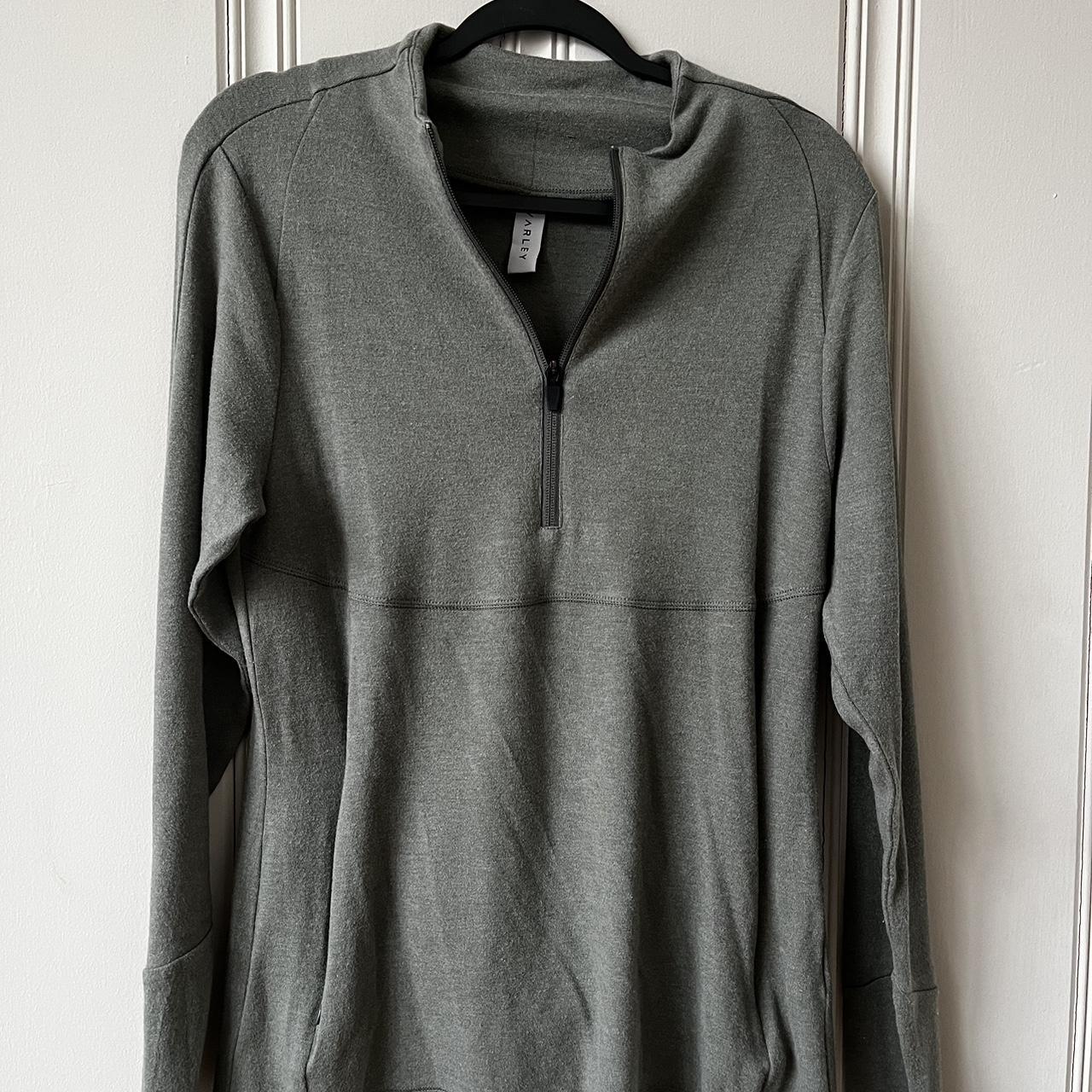 Varley half zip pull over sweater sweatshirt. Two... - Depop