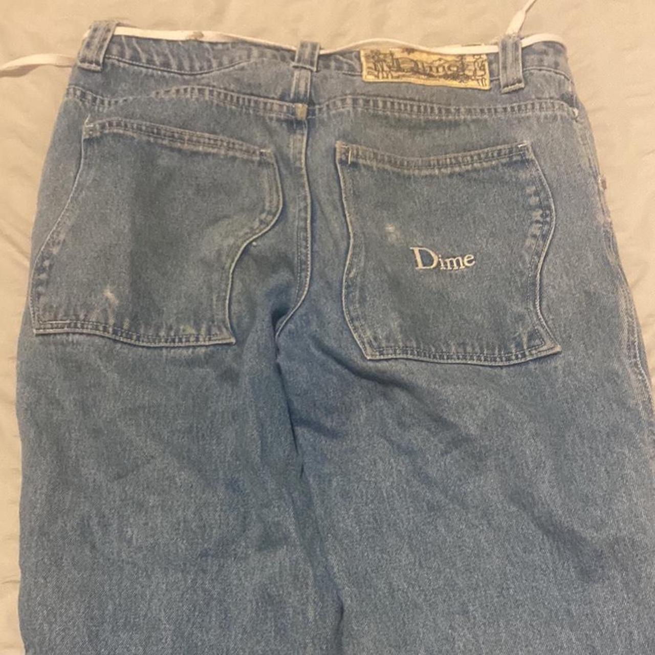 Dime Men’s Skateboarding Jeans - Depop