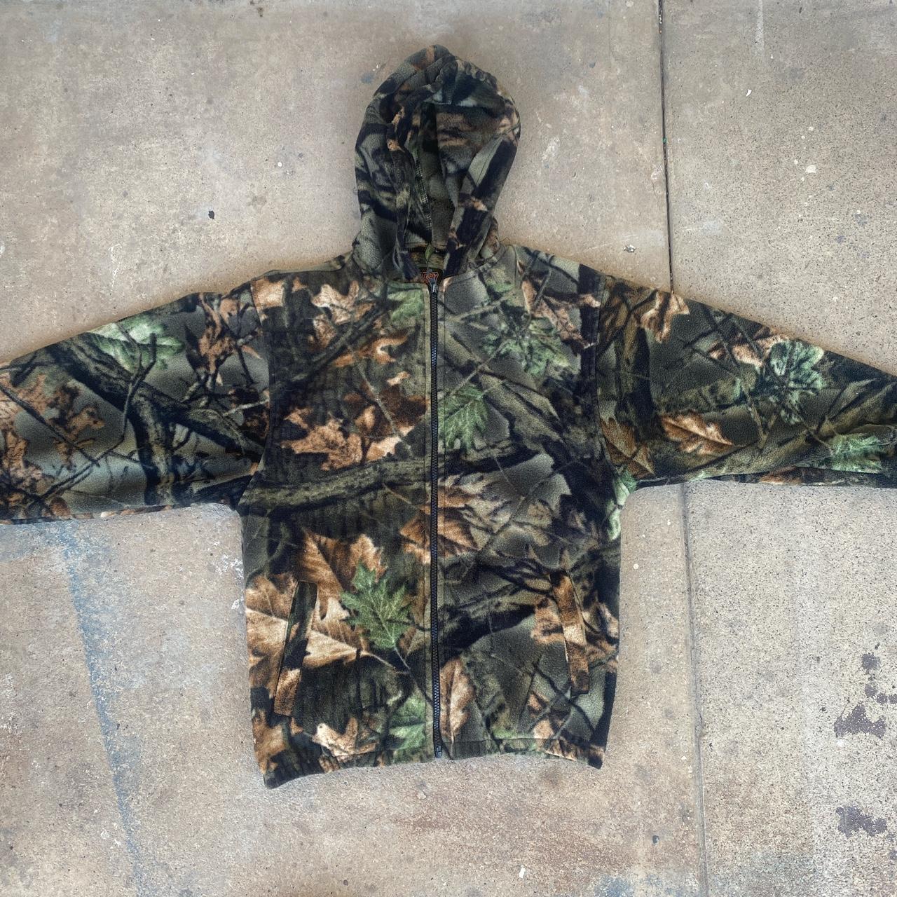 Trail Crest Camo Fleece Excellent Condition the... - Depop