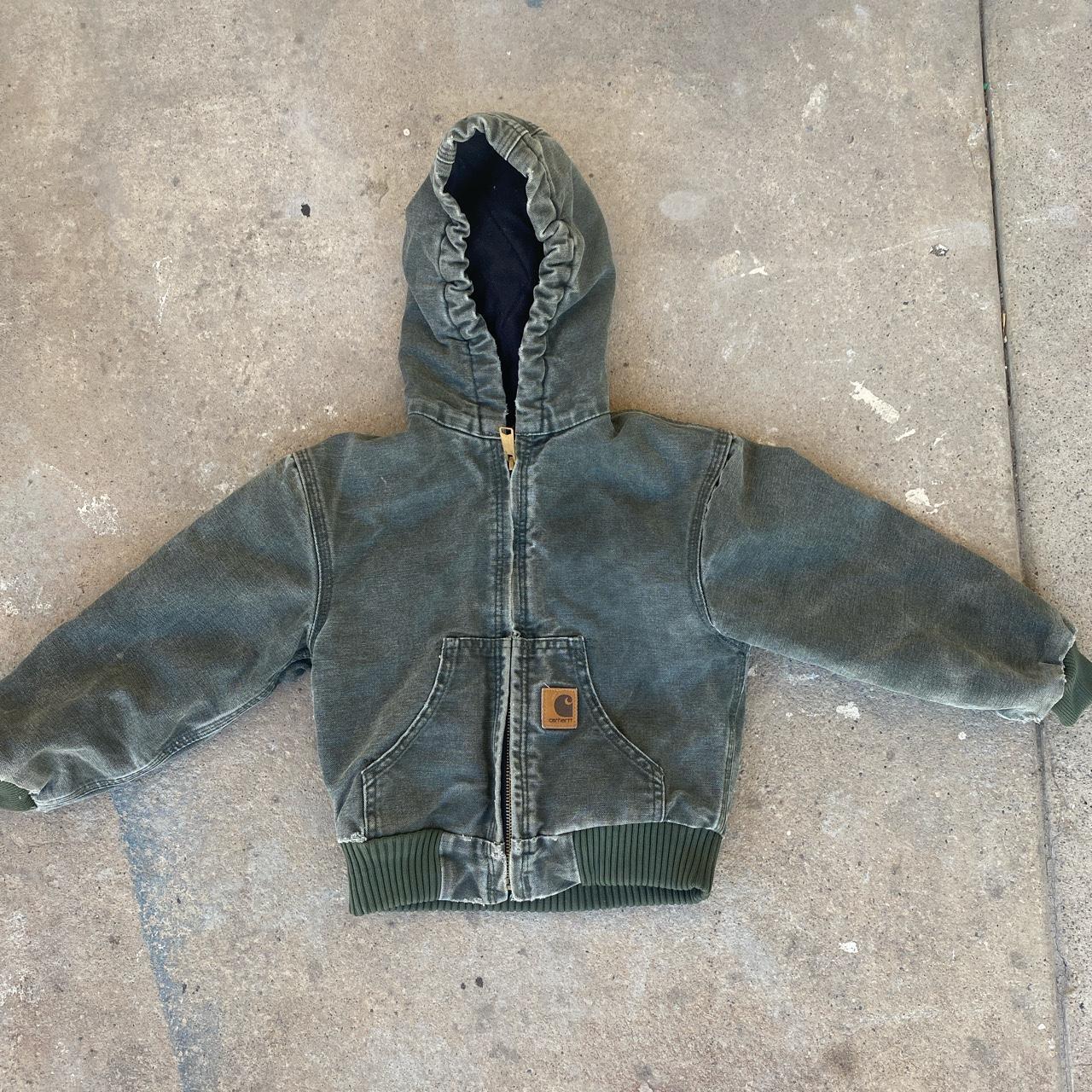 vintage carharrt baby todler work jacket excellent... Depop