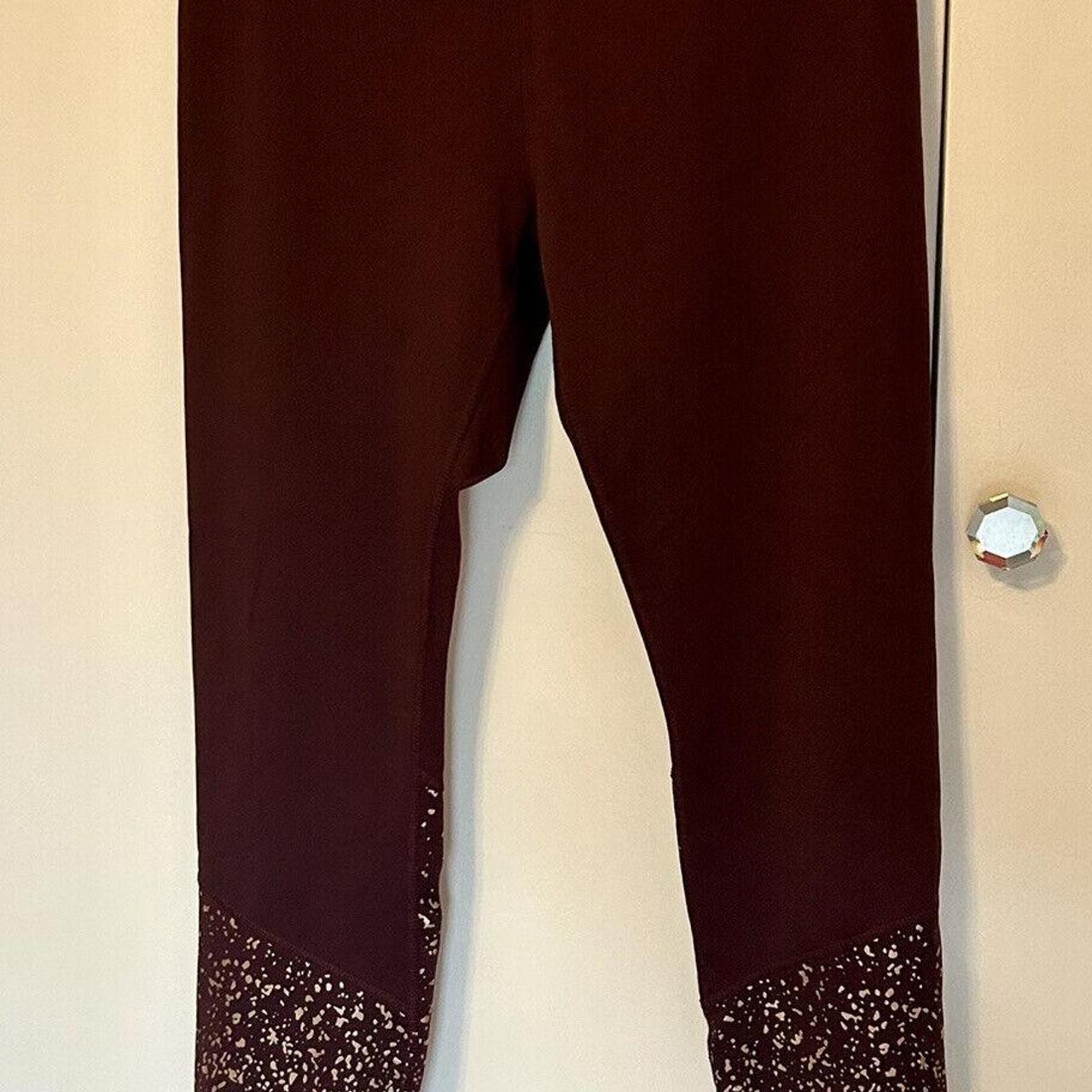 Apana Leggings Women s Size Medium Burgundy Yoga. Depop