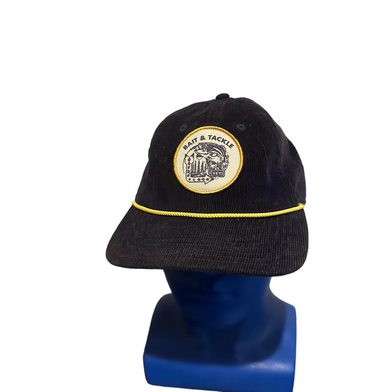 Yeti Bait & Tackle Fishing Hat, Navy Corduroy Snapback