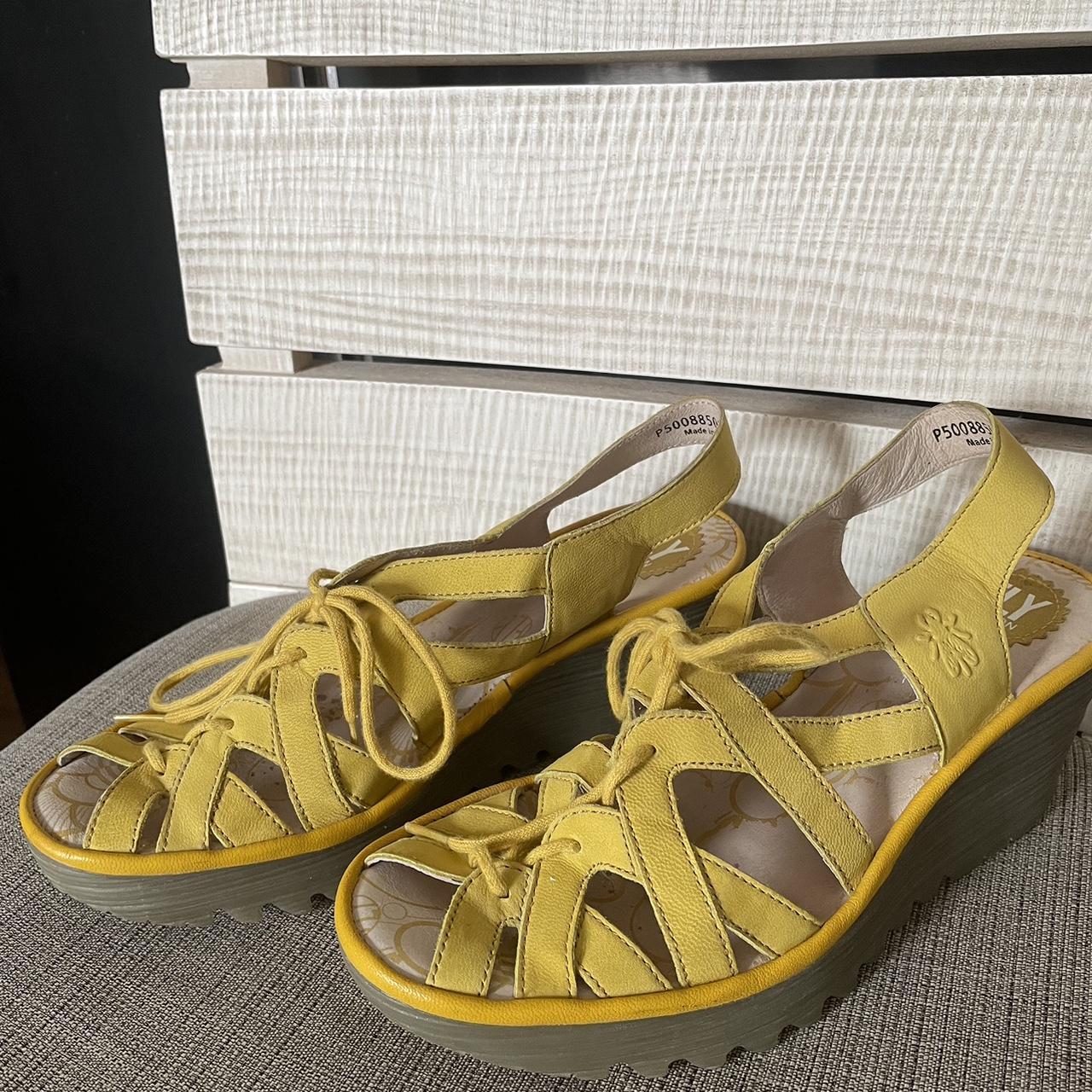 Fly london clearance yellow sandals