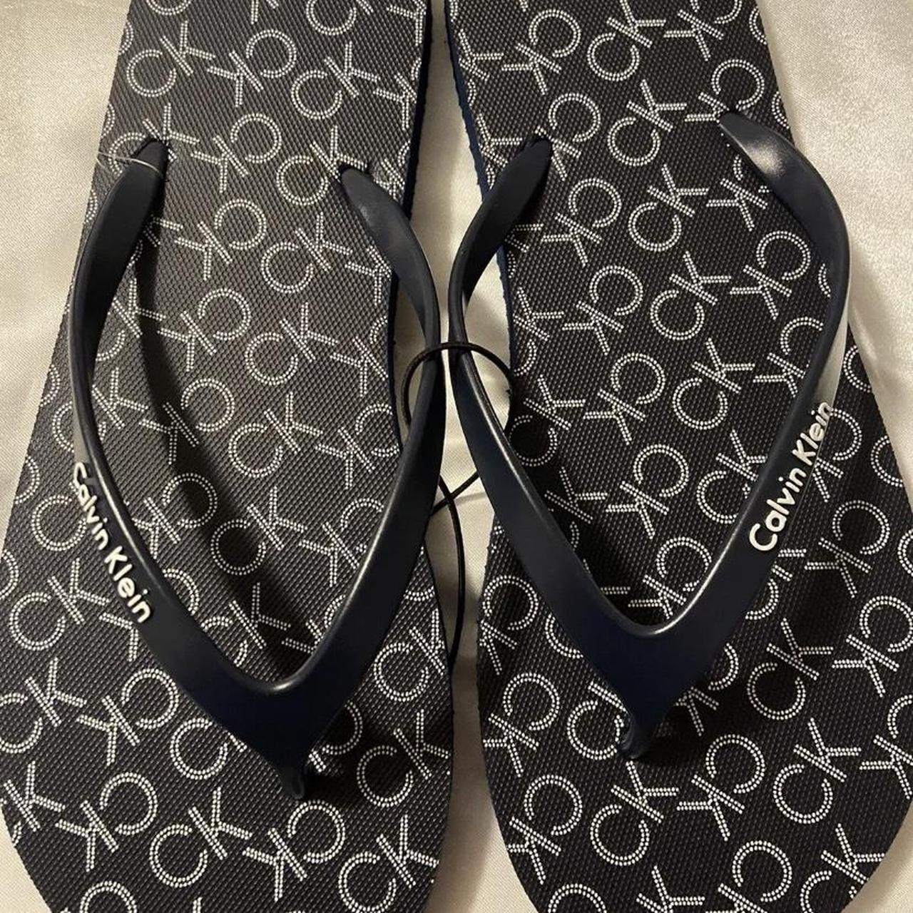 calvin klein mens slippers