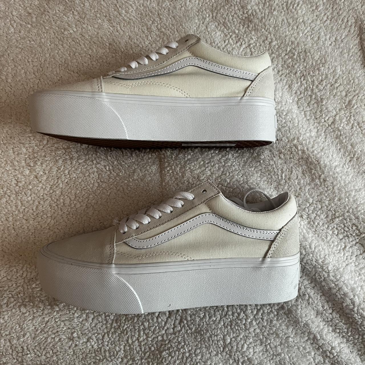 Vans old skool deals platform gray gold