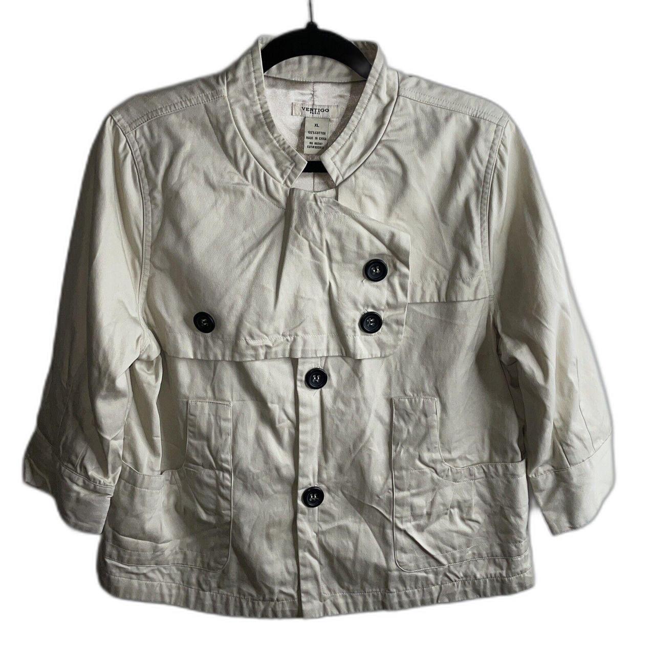 Source Unknown Women's Lightweight Jacket - White… - image 1