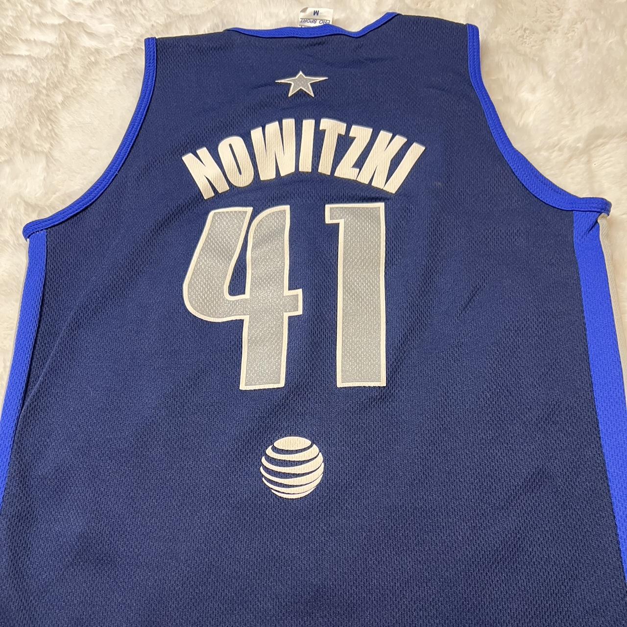 Dallas Mavericks Dirk Nowitzki Mitchel & Ness Jersey - Depop