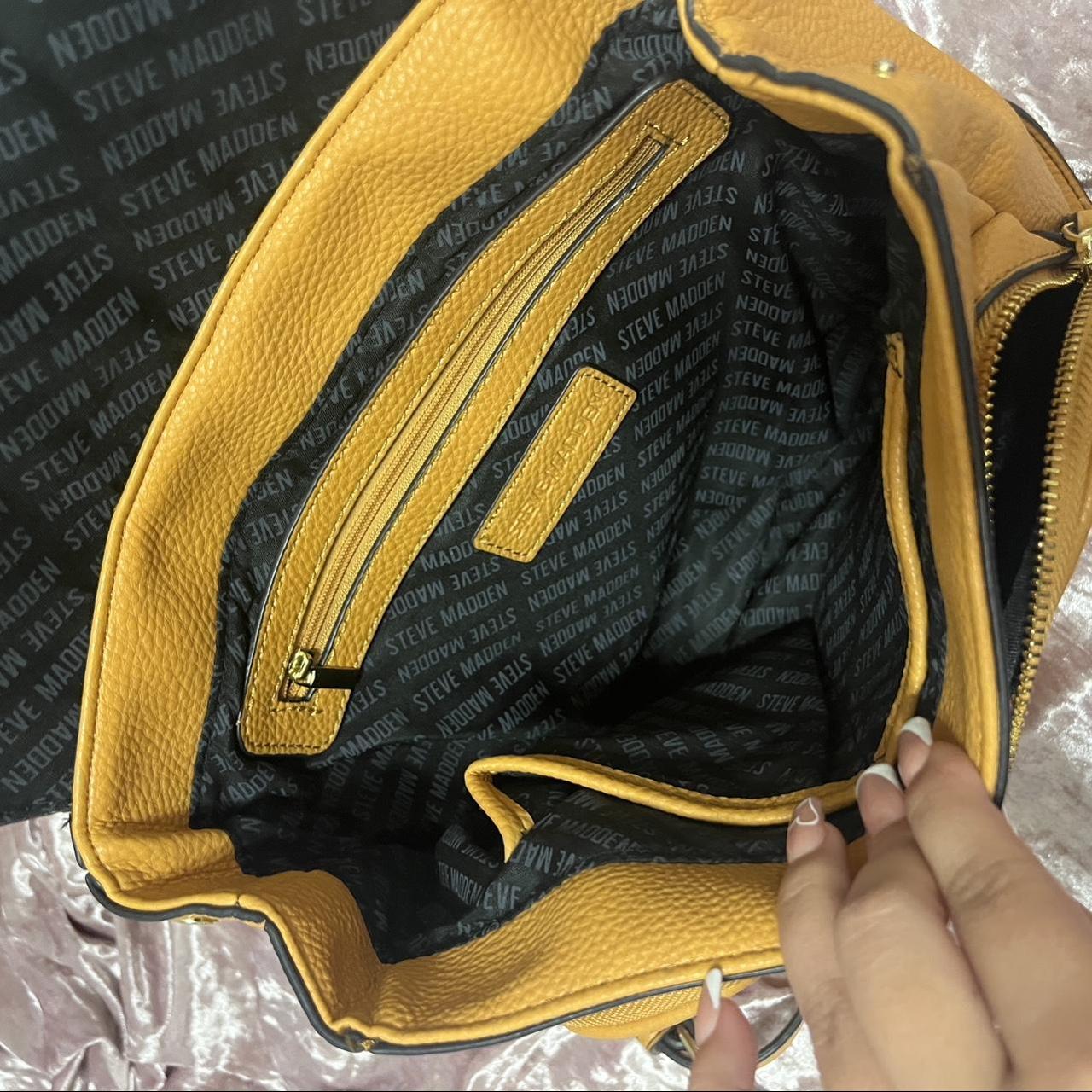 Yellow steve sales madden backpack