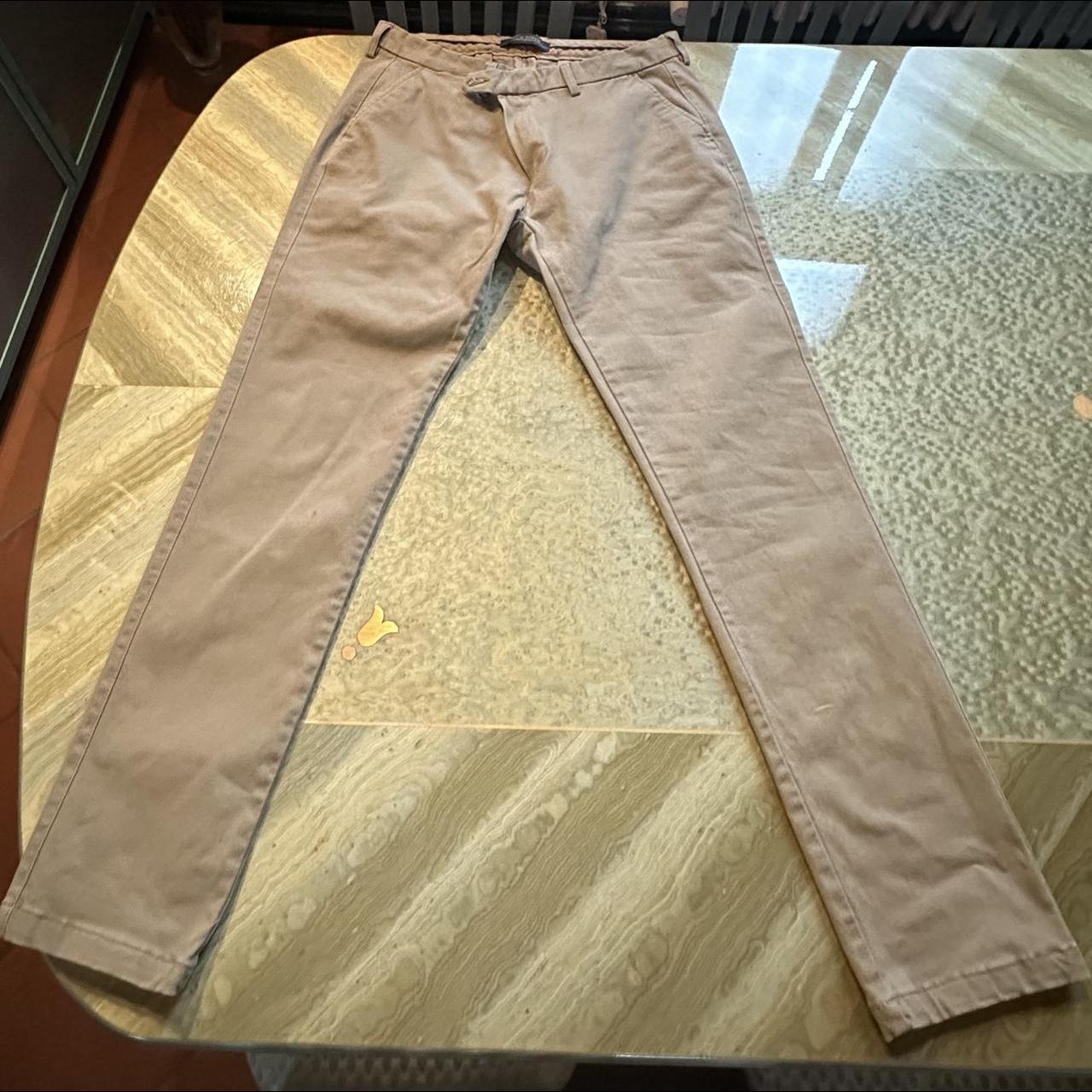 Pantalone uomo beige Dan John, Usato poche volte ,... - Depop