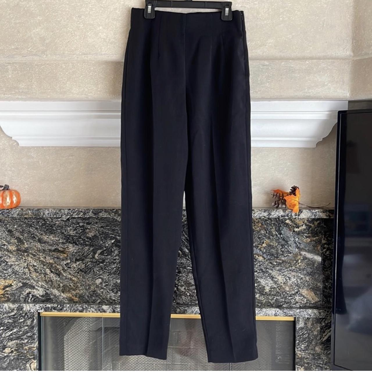 Tailored Tapered Trousers - Black