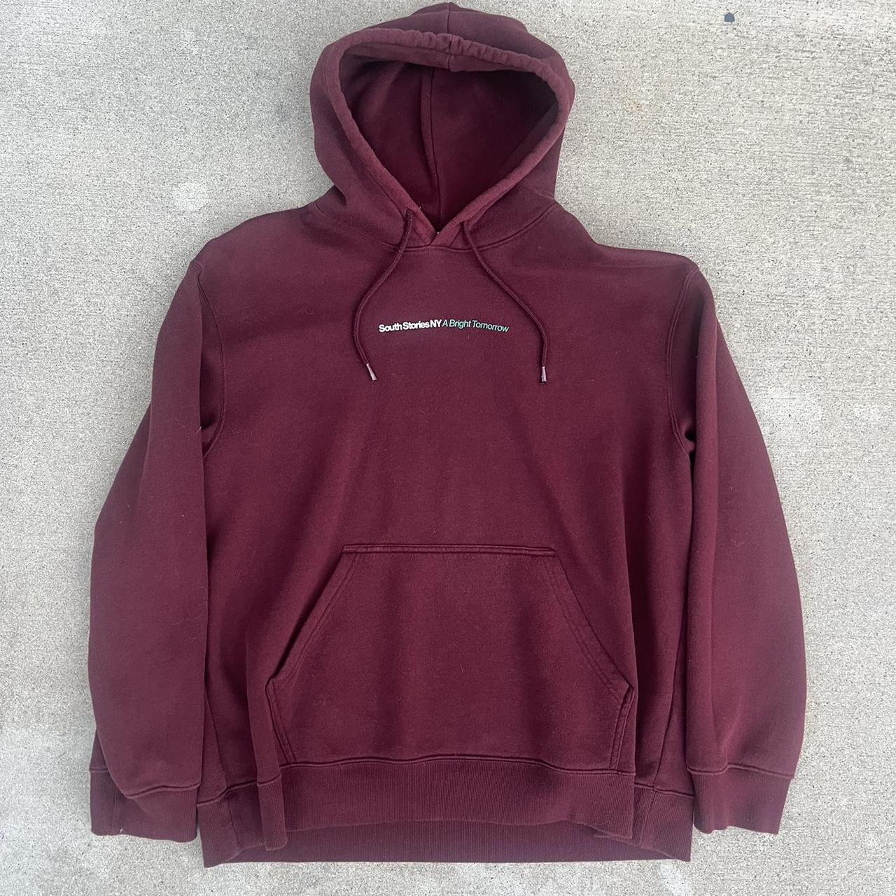 Maroon hoodie h&m best sale