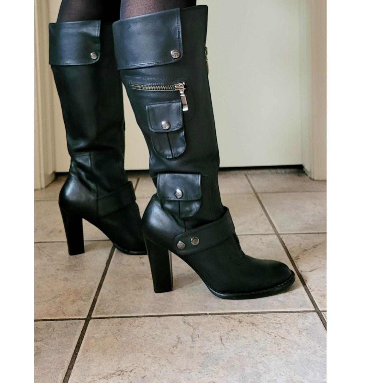 Harley davidson womens 2024 knee high boots