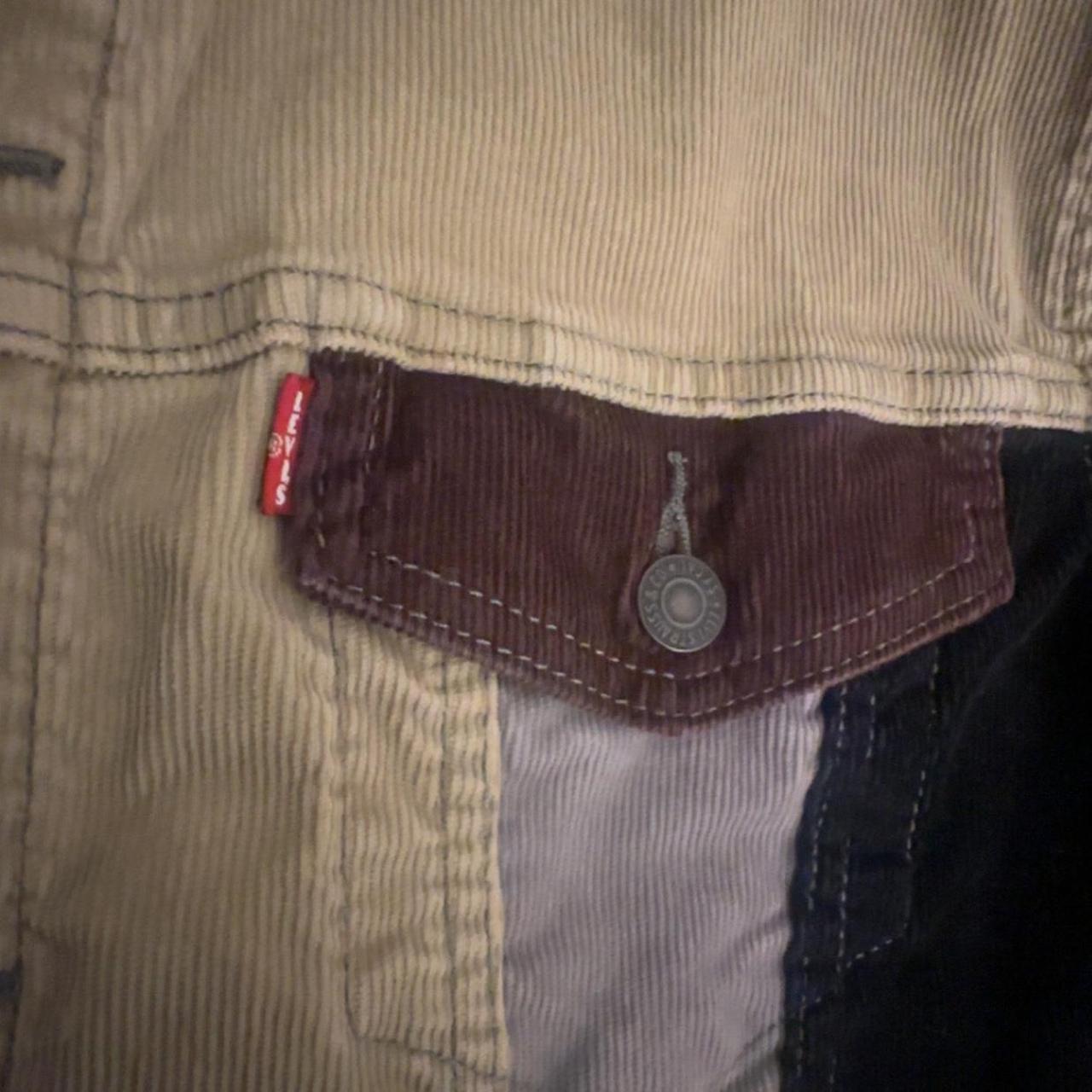 Levi's Men's Jacket - Multi/Brown - M – Brown and… - image 2