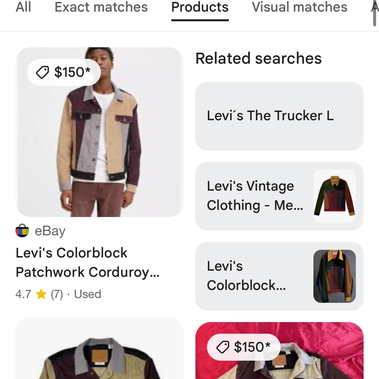 Levi's Men's Jacket - Multi/Brown - M – Brown and… - image 4