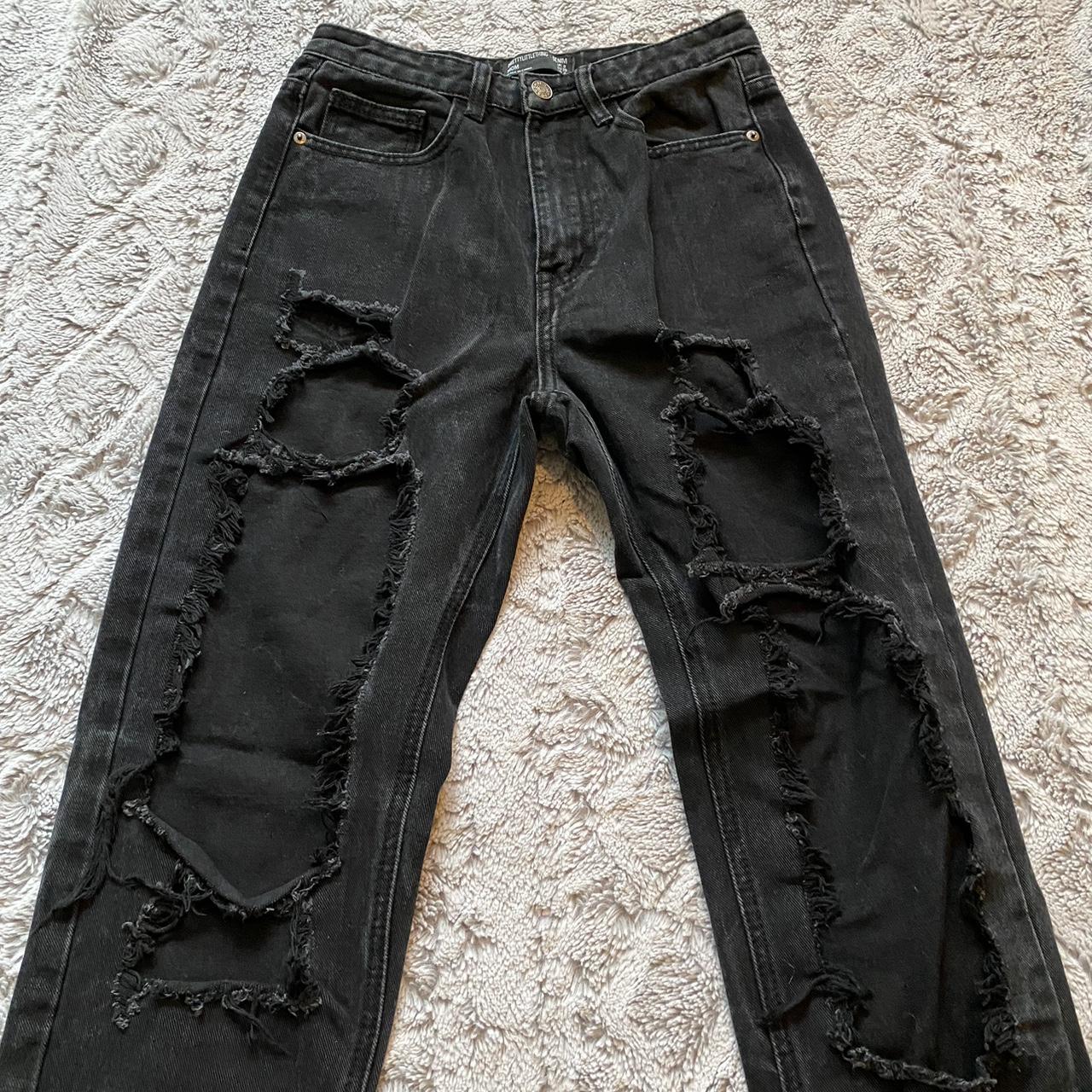 Black womens pants, cute and perfect for fall. Size - Depop