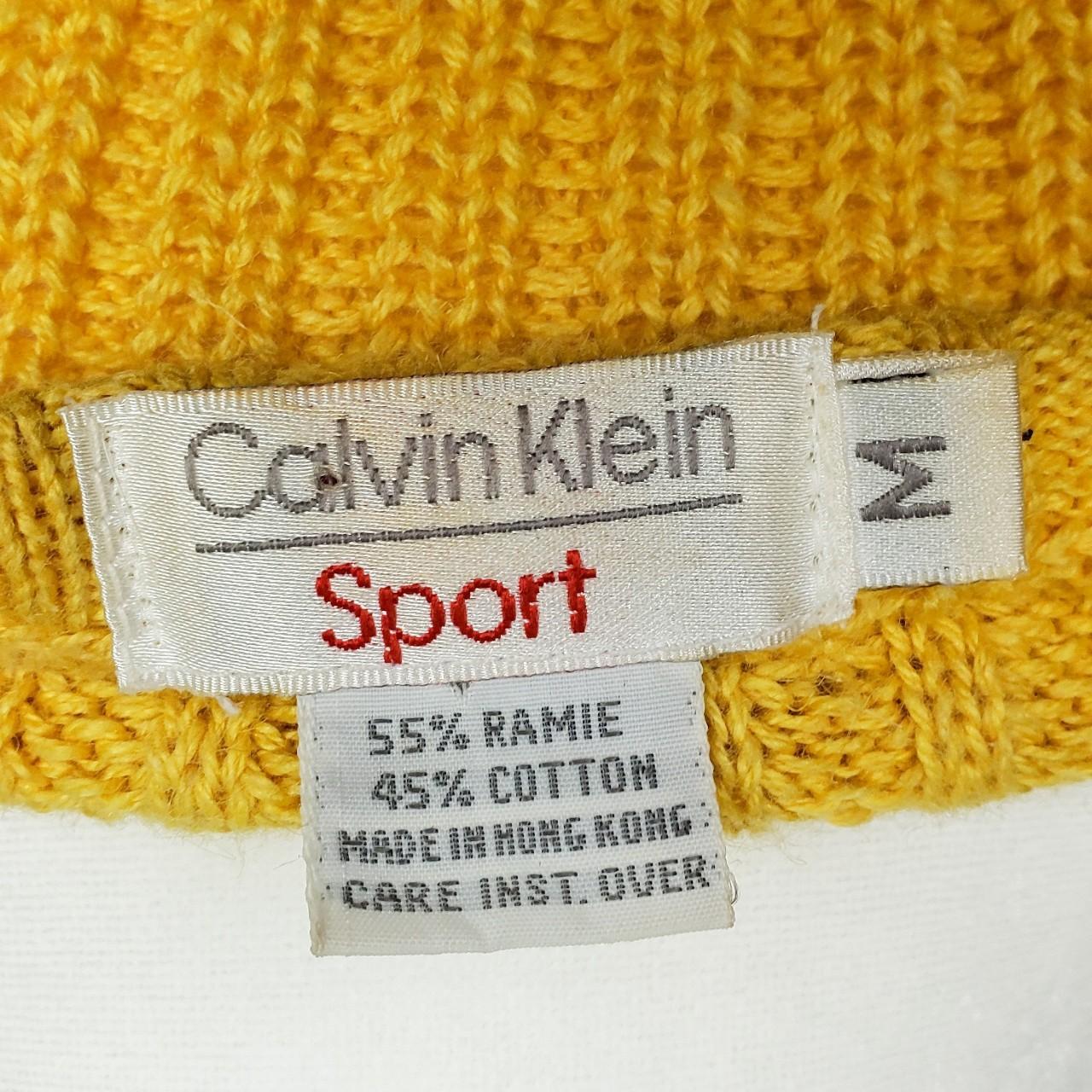 Calvin klein yellow online jumper