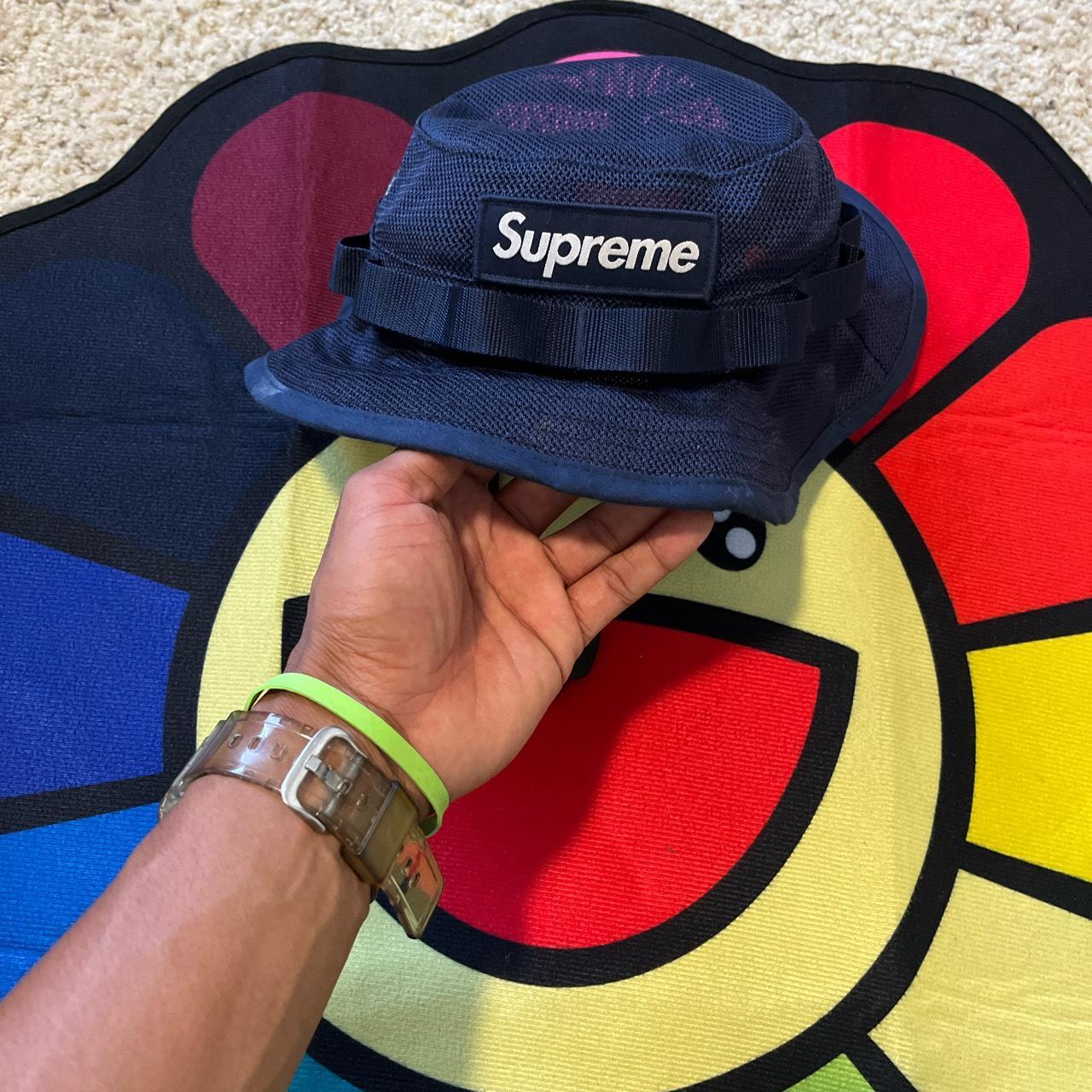 Safari supreme boonie in navy war blue - Depop