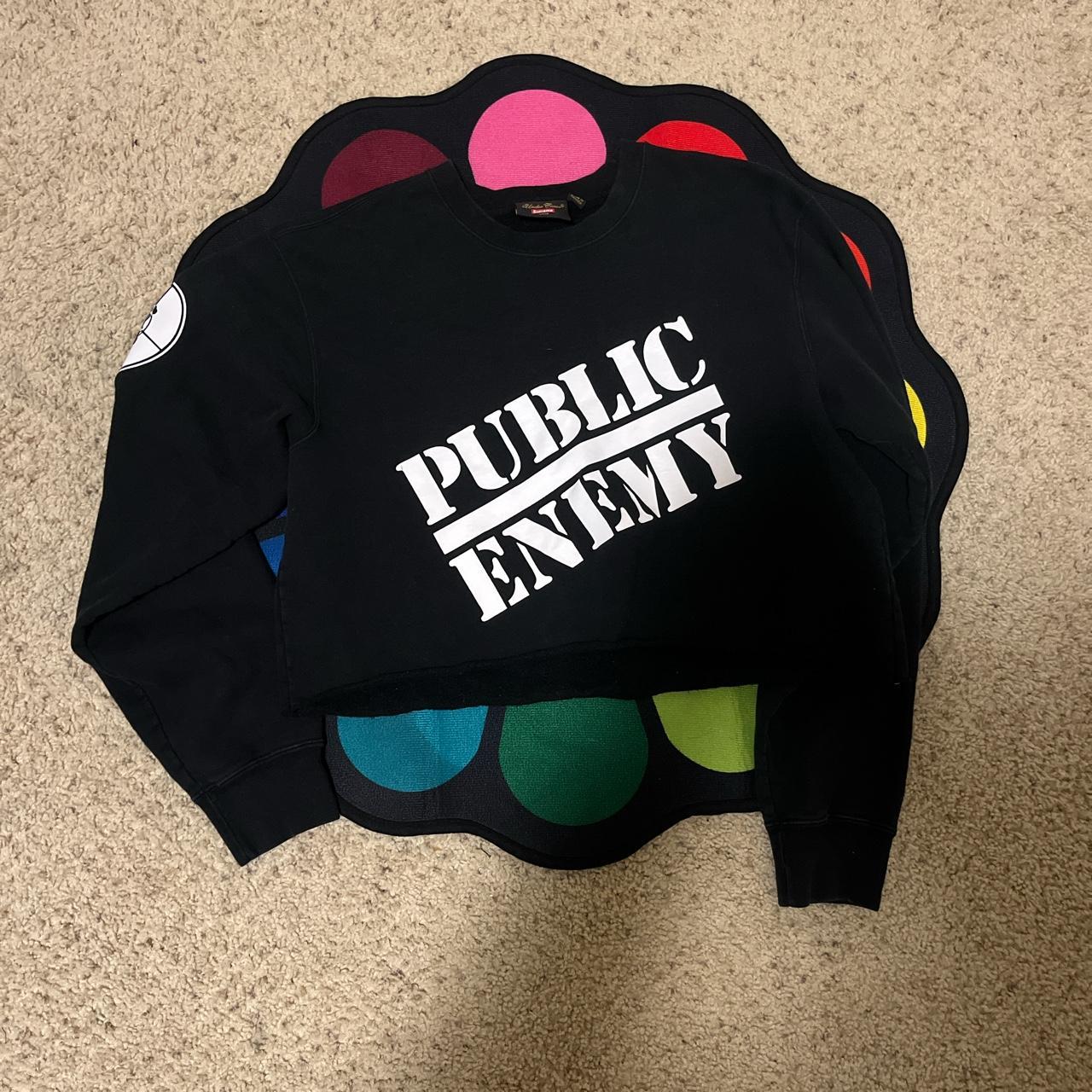 Public enemy x supreme collab 250 brand new The Depop